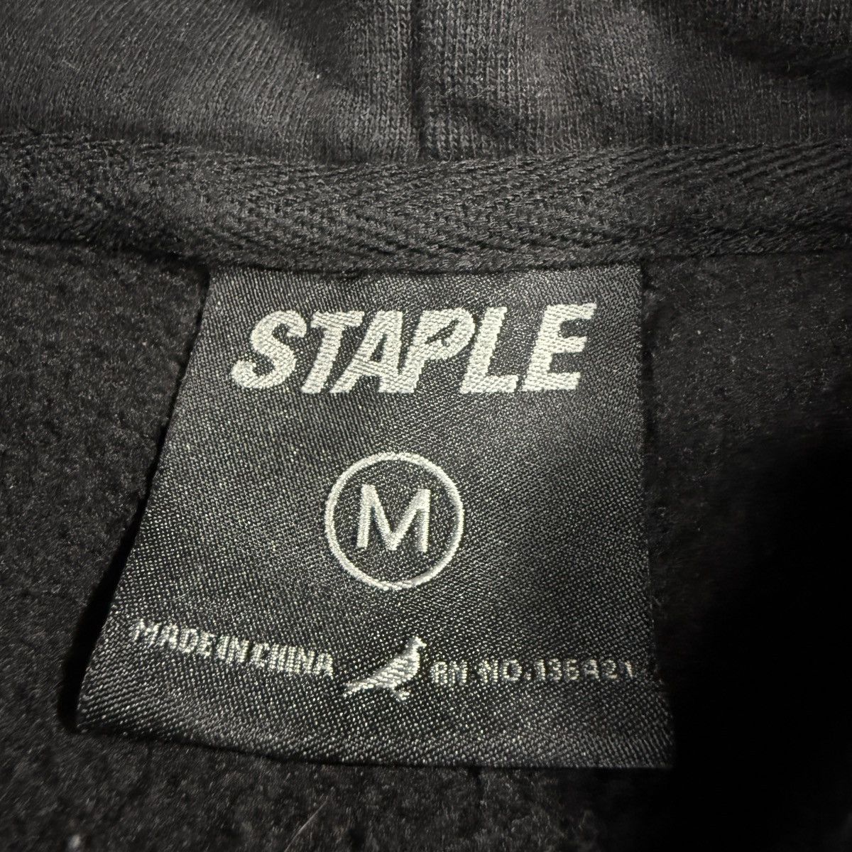 Staple Staple Pigeon Black Hoodie spellout Logo Streetwear Medium Size US M / EU 48-50 / 2 - 3 Thumbnail