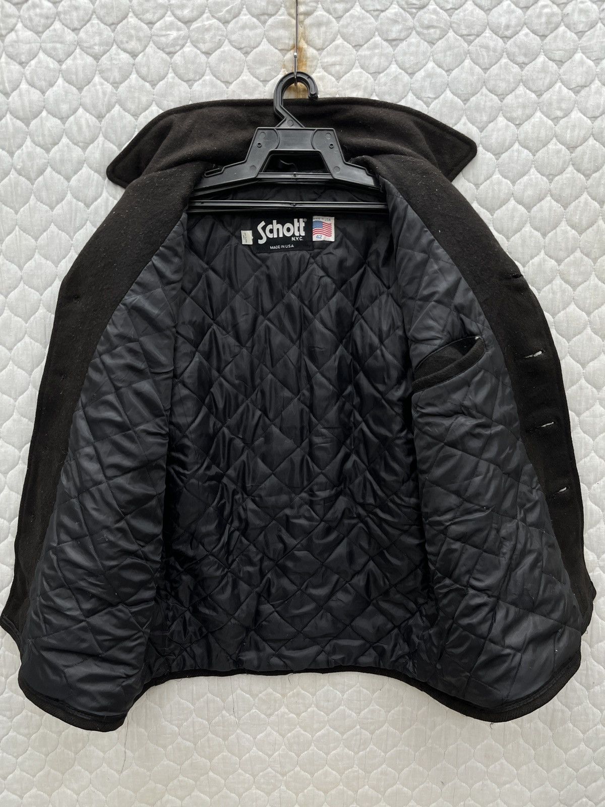 Schott 🔥🔥🔥STEALS VTG SCHOTT USA WOOL JACKET Size US M / EU 48-50 / 2 - 7 Thumbnail