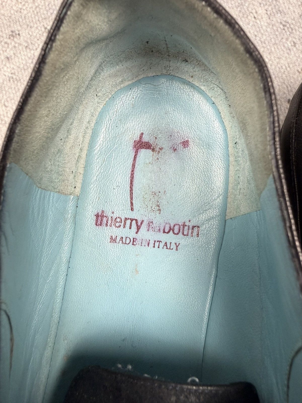 Vintage Thierry Rabotin Piuma Vintage Italian Shoes Suede Leather Size US 9.5 / IT 39.5 - 16 Thumbnail