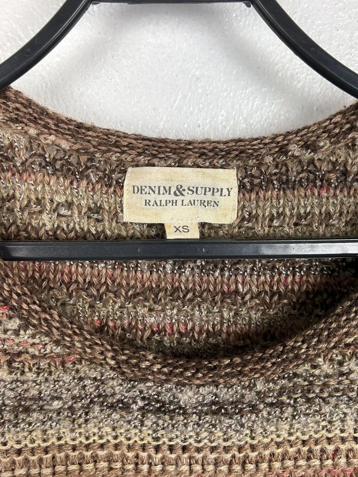 Denim & Supply Ralph Lauren Vintage Ralph Lauren Denim & Supply Wool Linen Blend Sweater Size XS / US 0-2 / IT 36-38 - 2 Thumbnail