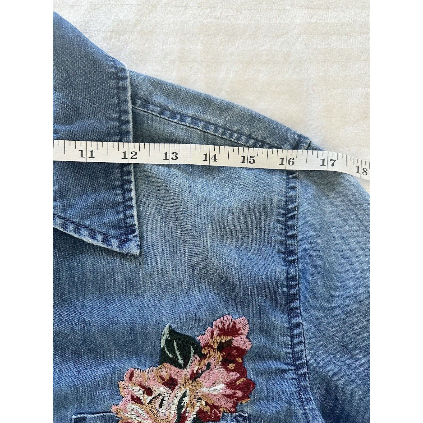 Joe's Joe’s Denim Women’s Shirt Floral Embroidery Size Small Size S / US 4 / IT 40 - 16 Thumbnail