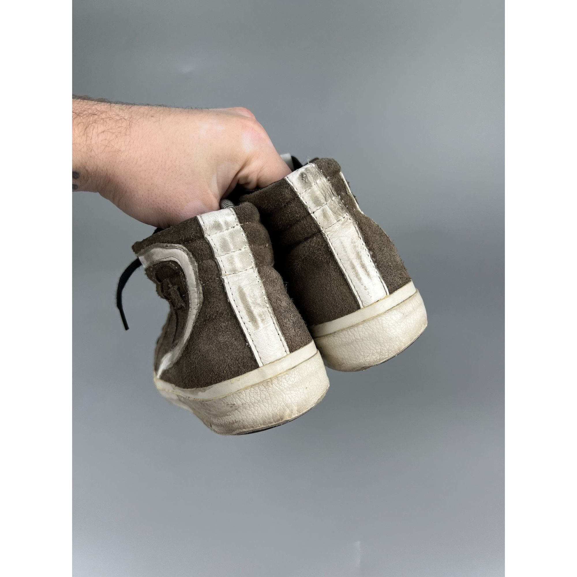 Golden Goose Vintage Golden Goose Hi Top Suede Sneakers (Y0866) Size US 7 / IT 37 - 8 Thumbnail
