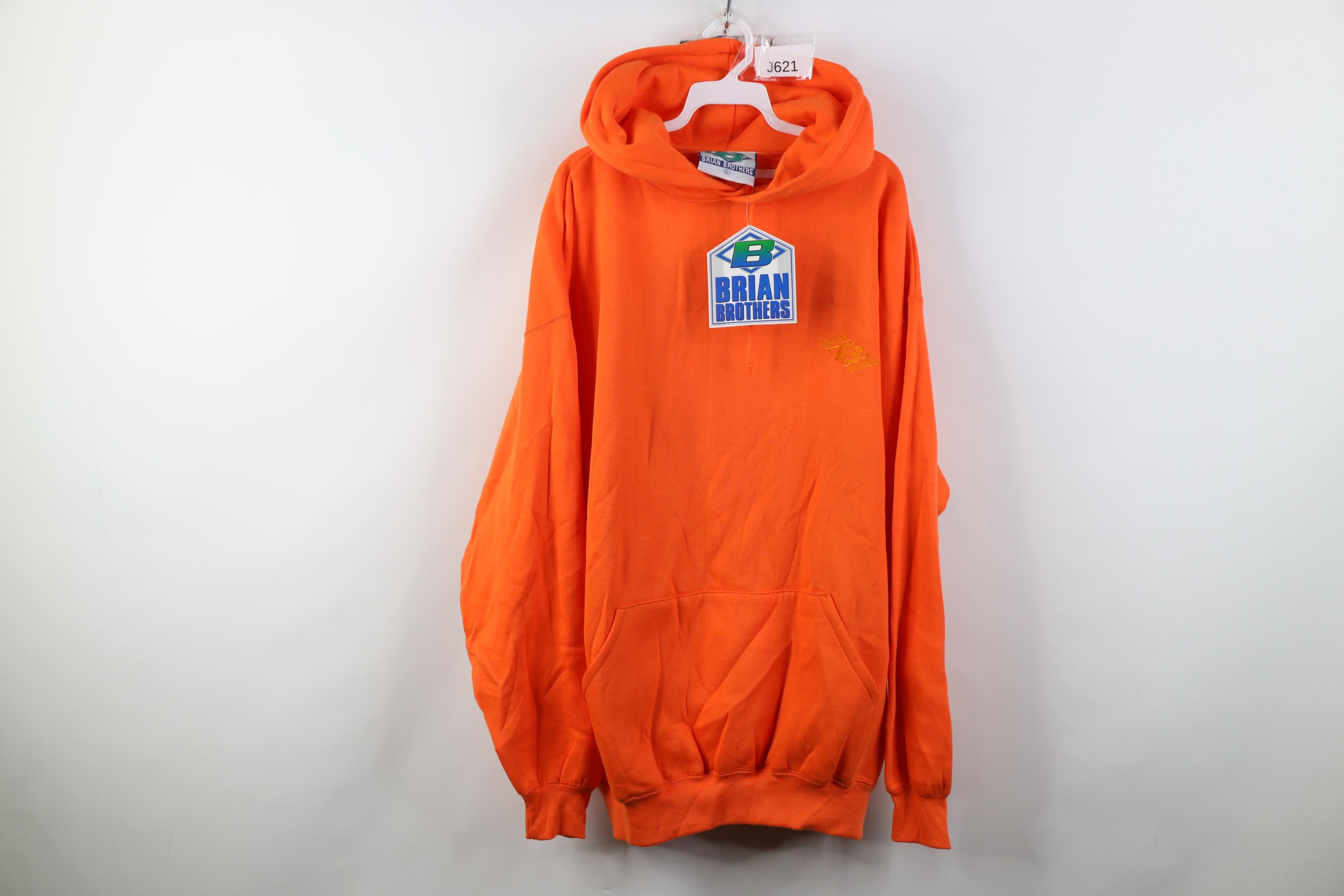 Vintage Deadstock Vintage 90s Streetwear Heavy Hoodie Sweatshirt Size US XL / EU 56 / 4 - 1 Thumbnail