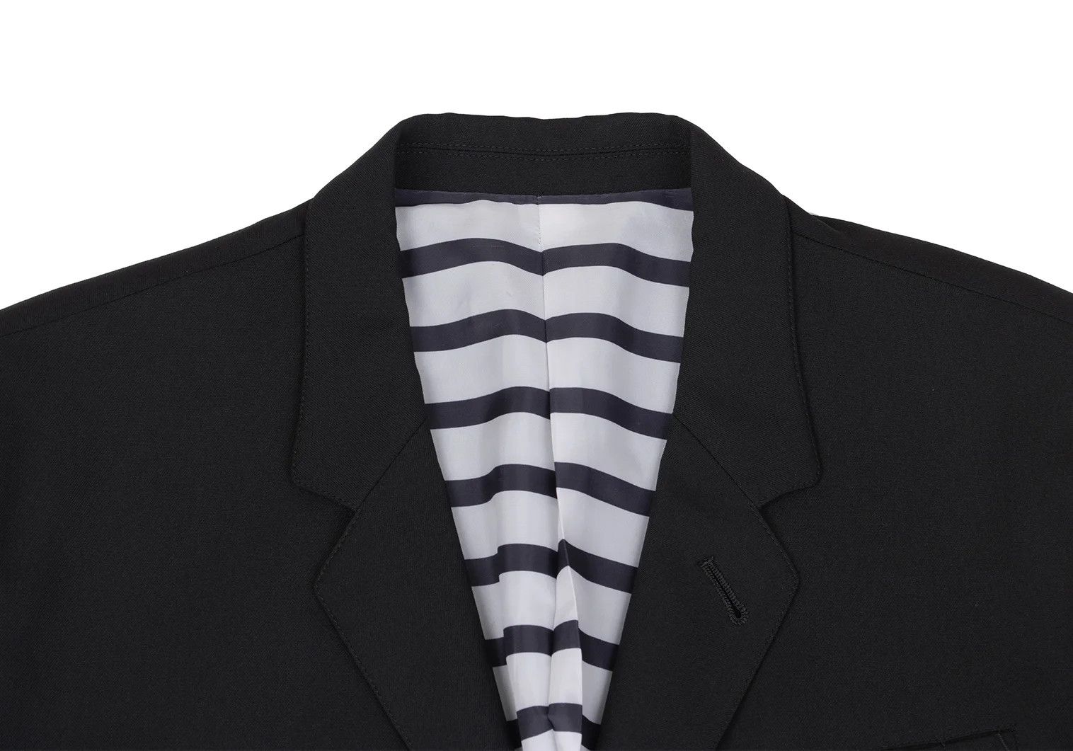 Jean Paul Gaultier Wool Nylon Pocket Design 3-Button Jacket in Black 50 Size US M / EU 48-50 / 2 - 3 Thumbnail