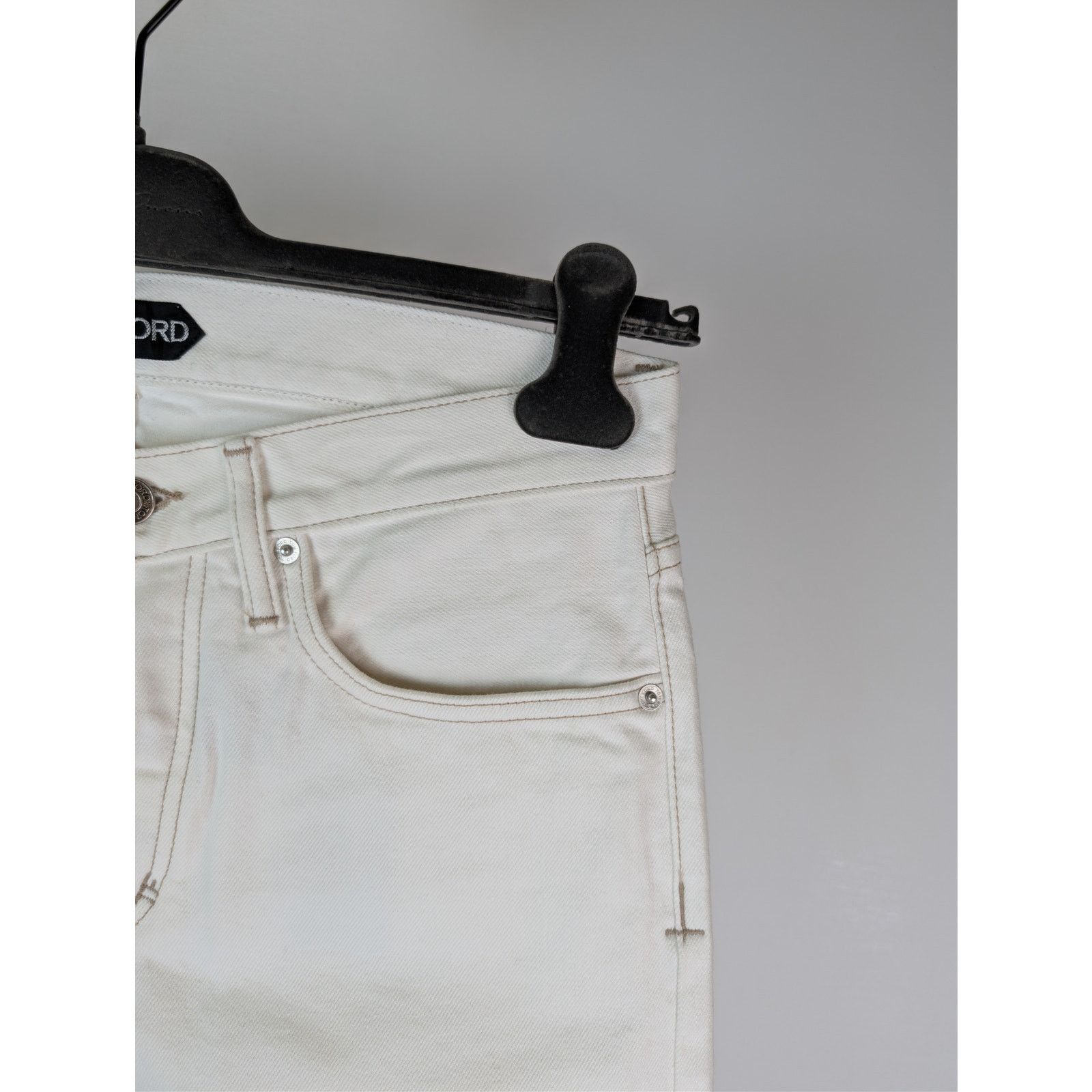 Tom Ford o1rshd1 Slim Jeans in White 30 Size US 30 / EU 46 - 4 Thumbnail
