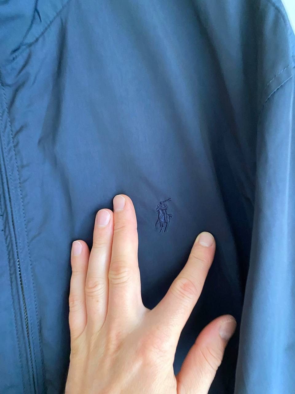 Polo Ralph Lauren Polo Ralph Lauren Dark Blue Nylon Winbreaker Jacket, Size L Size US L / EU 52-54 / 3 - 6 Thumbnail