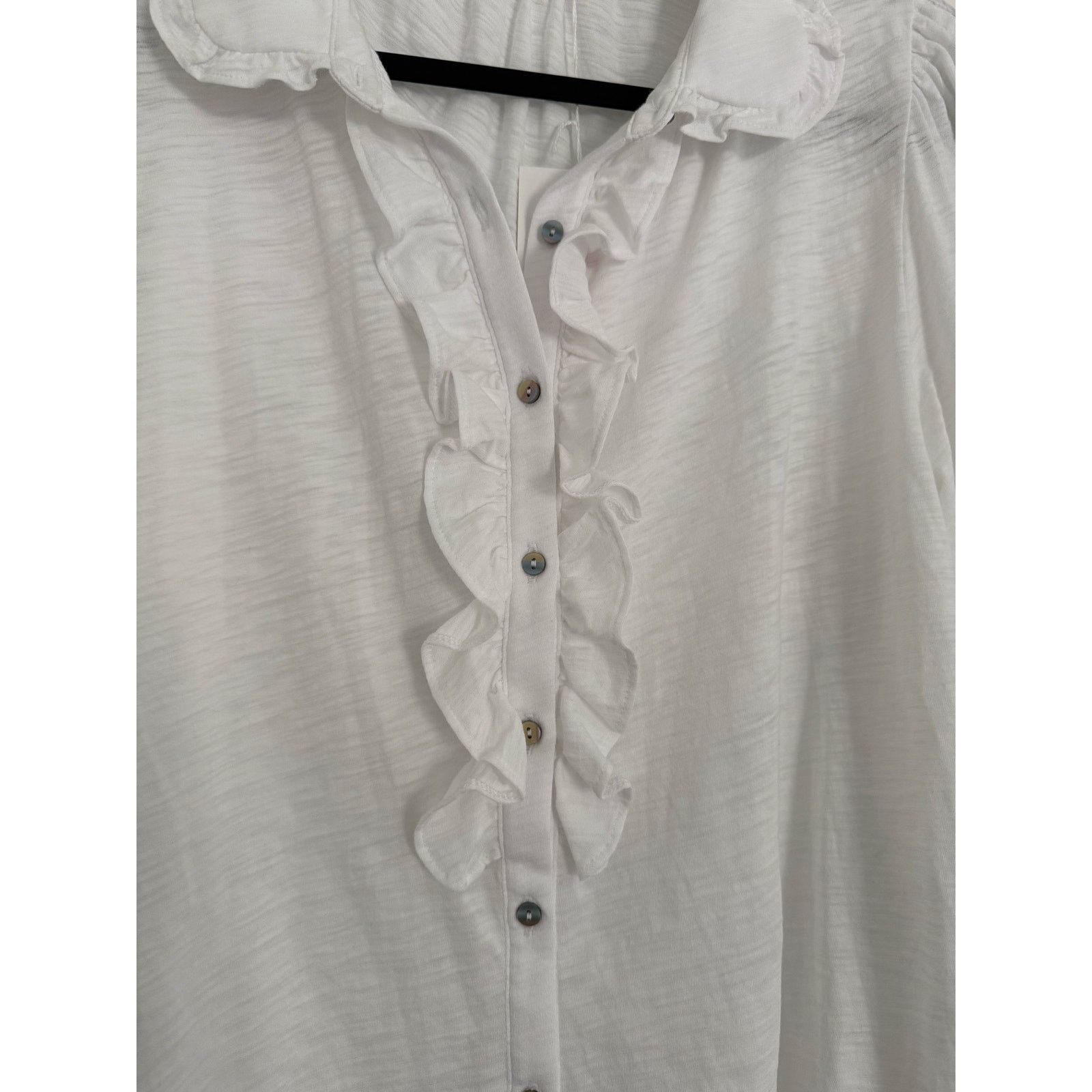 Other $185 New Goldie Pima Josephine Tuxedo Shirt- Small - White Size S / US 4 / IT 40 - 5 Thumbnail