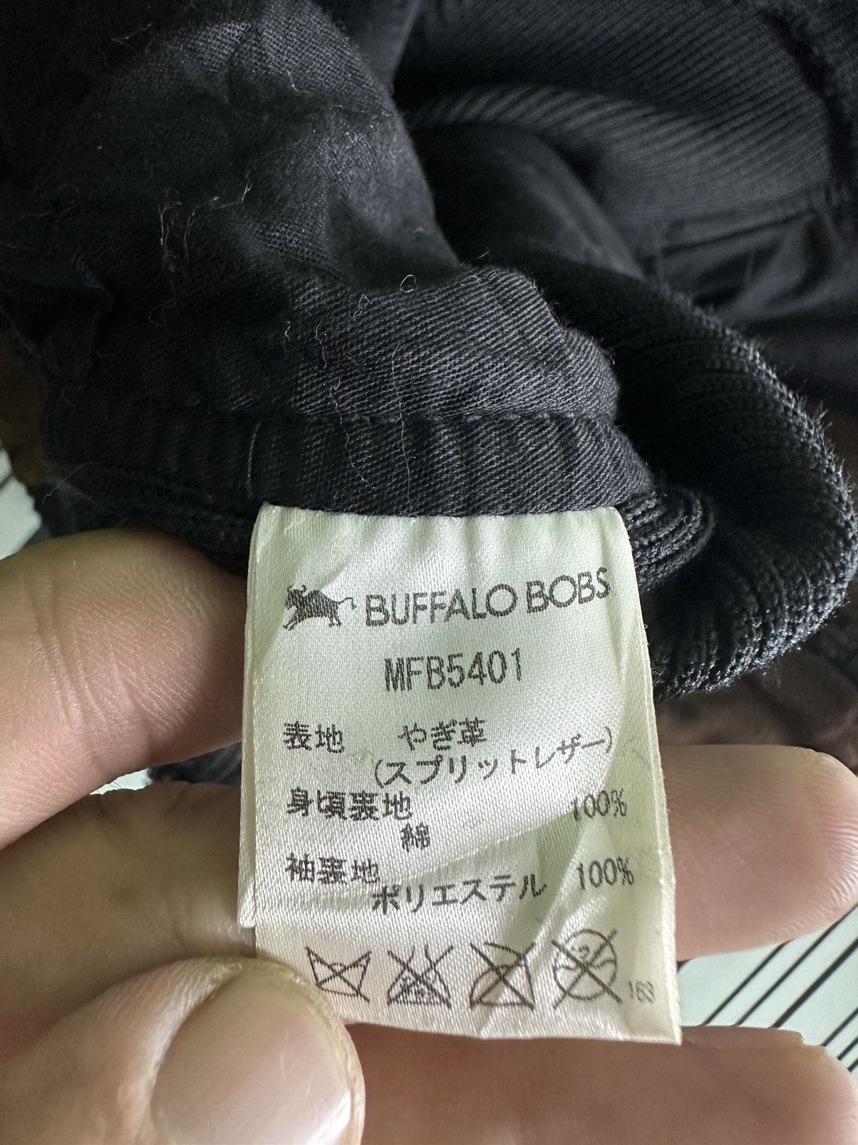 BUFFALO BOBS Buffalo Bobs Zipper Hoodie Leather Jacket Size US XS / EU 42 / 0 - 12 Thumbnail