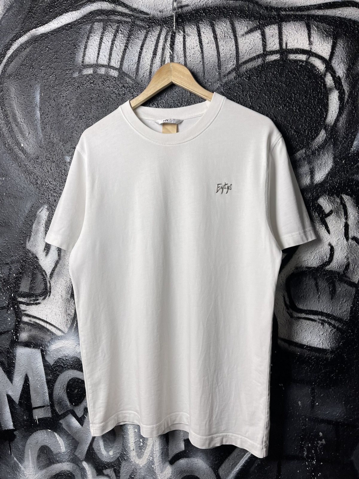 Eytys Eytys Smith Logo Basic White T-Shirt Men’s Size M Size US M / EU 48-50 / 2 - 1 Thumbnail