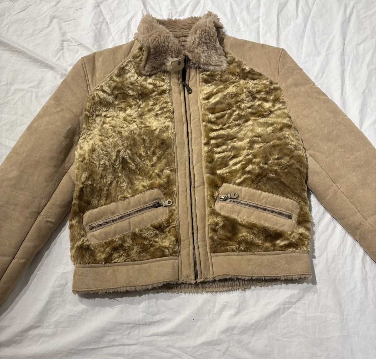 Vintage Vintage faux fur astro jacket Size S / US 4 / IT 40 - 3 Thumbnail