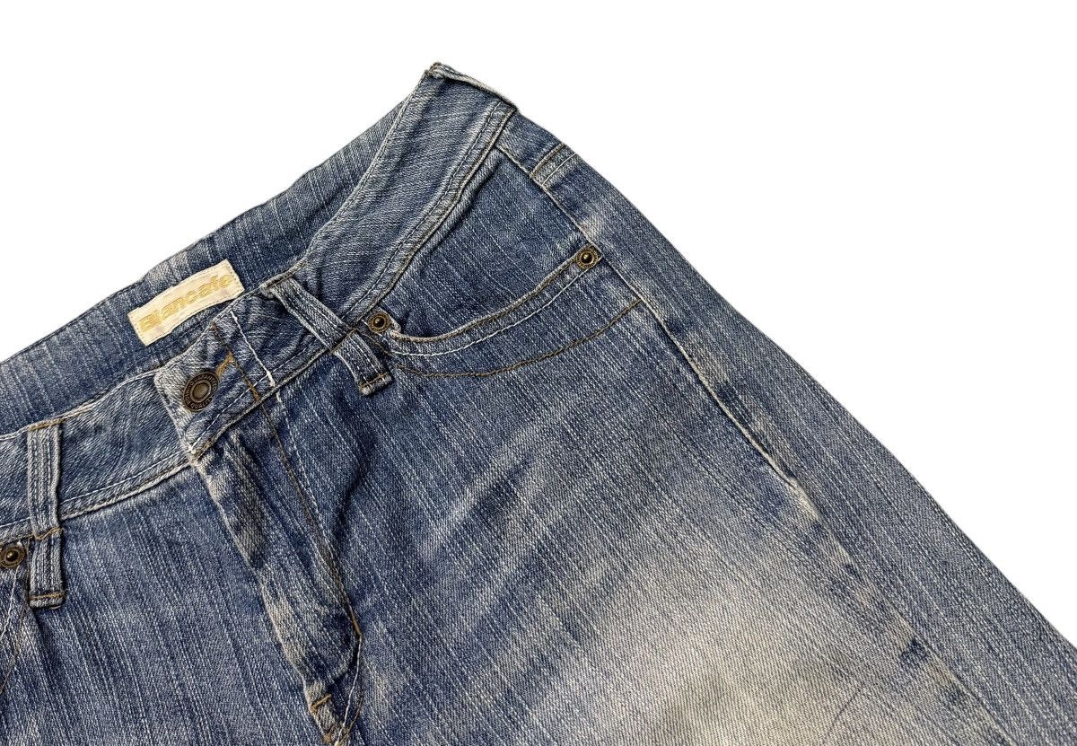 If Six Was Nine Vintage Blancafe Bootcut Distressed Denim Pants Size 28" / US 6 / IT 42 - 6 Thumbnail