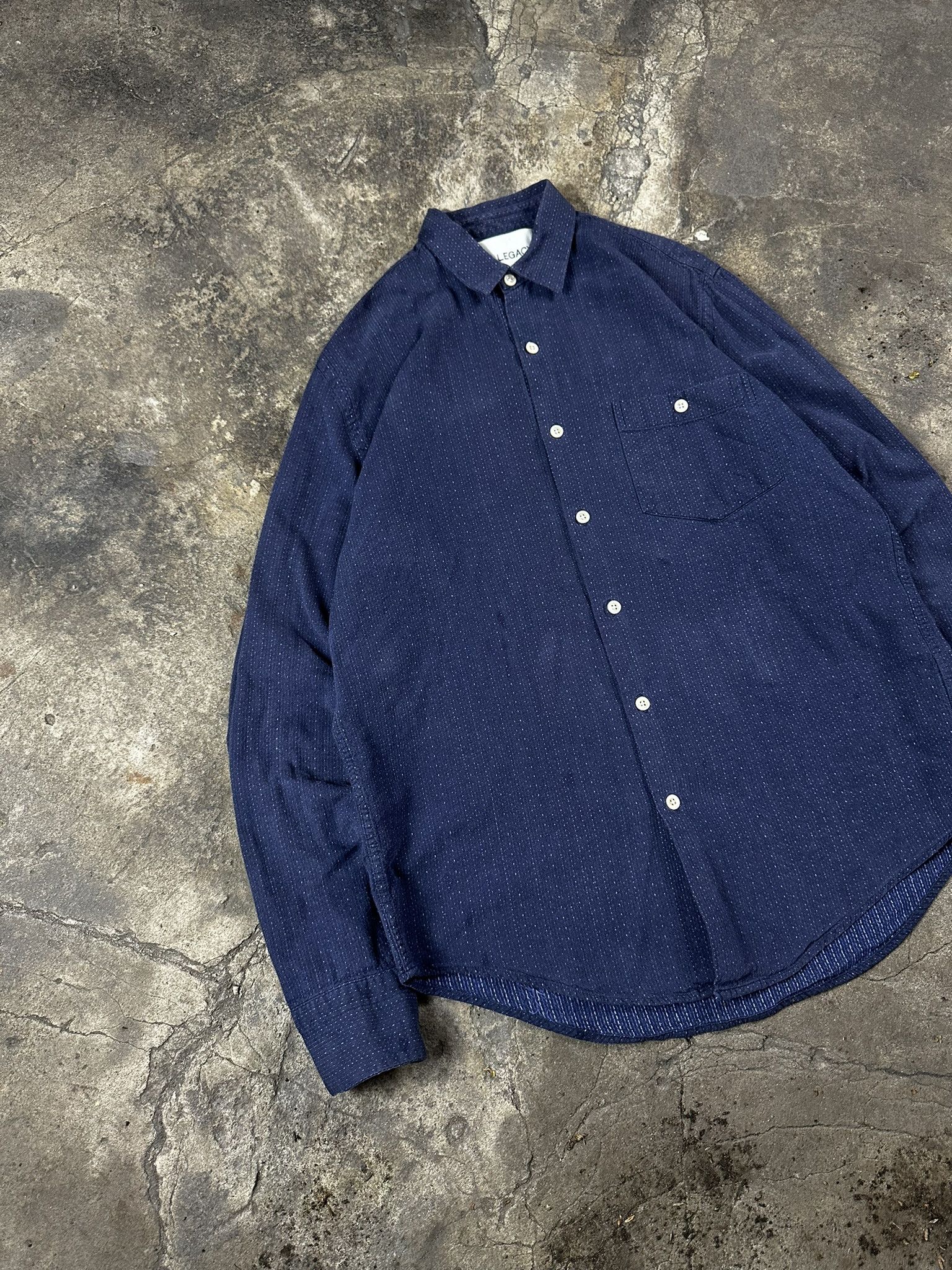 Our Legacy Our Legacy Pearl Buttons Button Up Basic Shirt Size US S / EU 44-46 / 1 - 2 Thumbnail