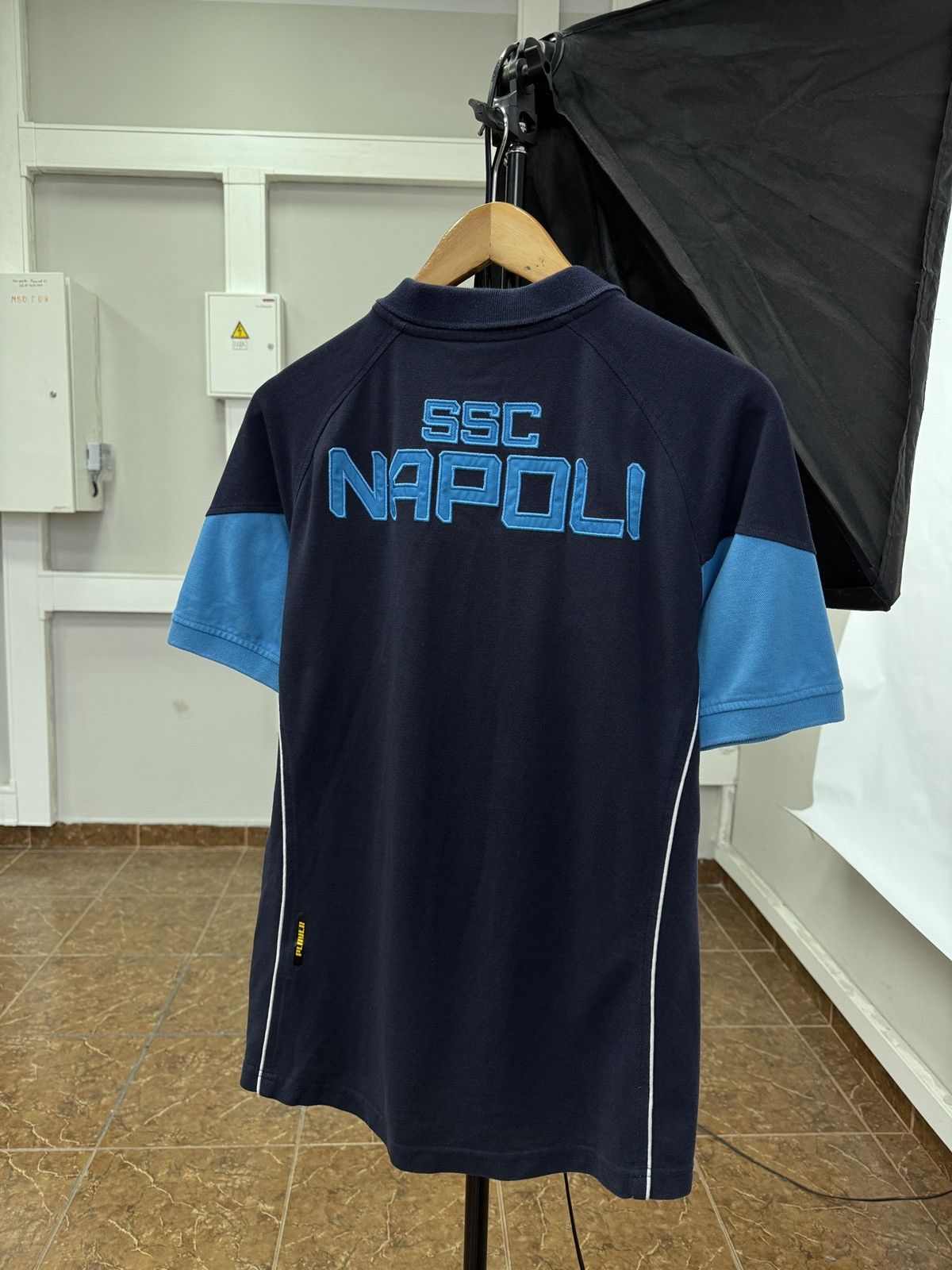 Kappa 🇮🇹 Vintage Y2K Kappa Napoli Italy Soccer Polo T-Shirt Rare Size US L / EU 52-54 / 3 - 2 Thumbnail