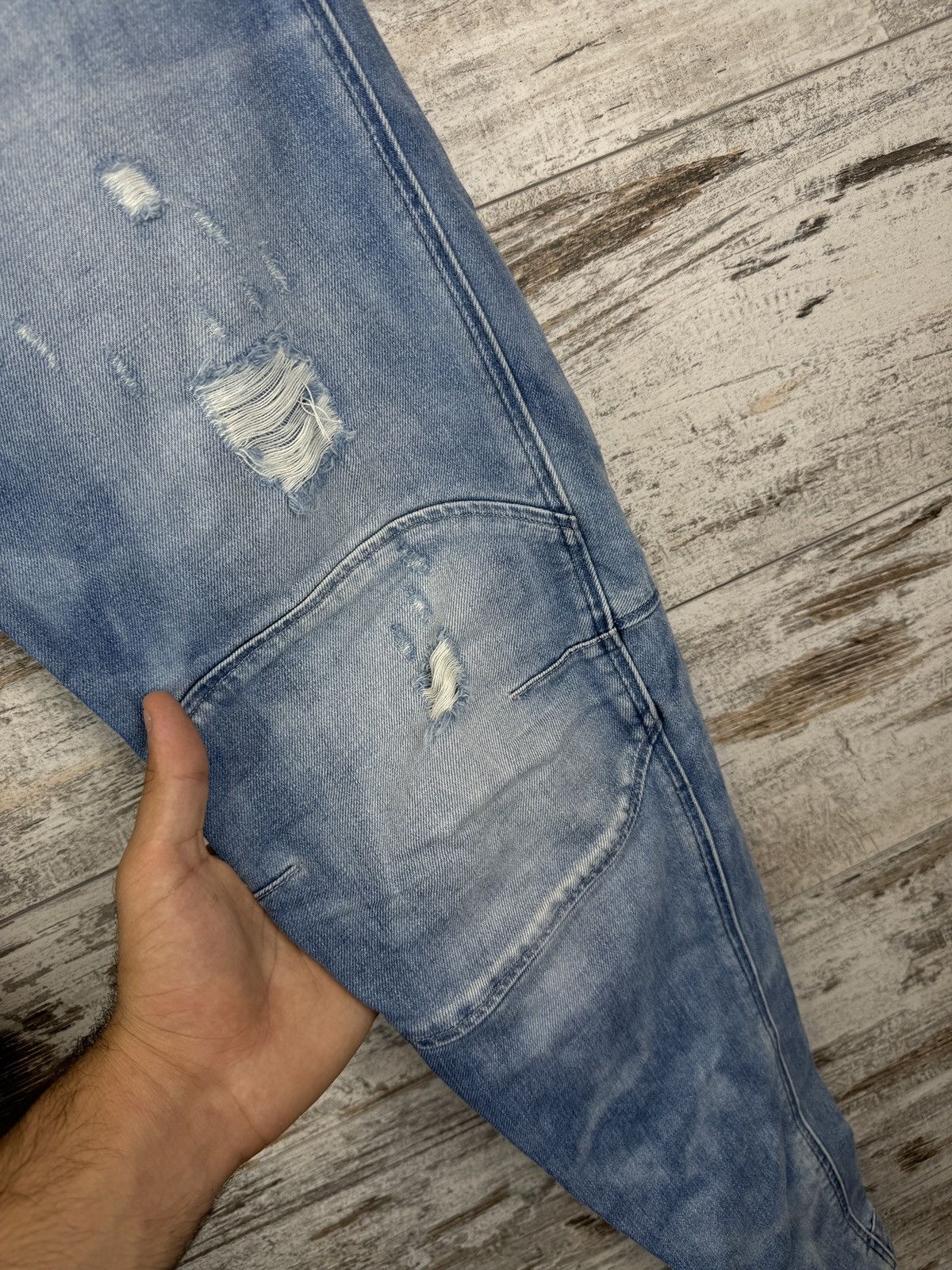 G-Star Mens G Star Raw 5620 3D LOW TAPERED jeans cargo pants denim Size US 34 / EU 50 - 7 Thumbnail