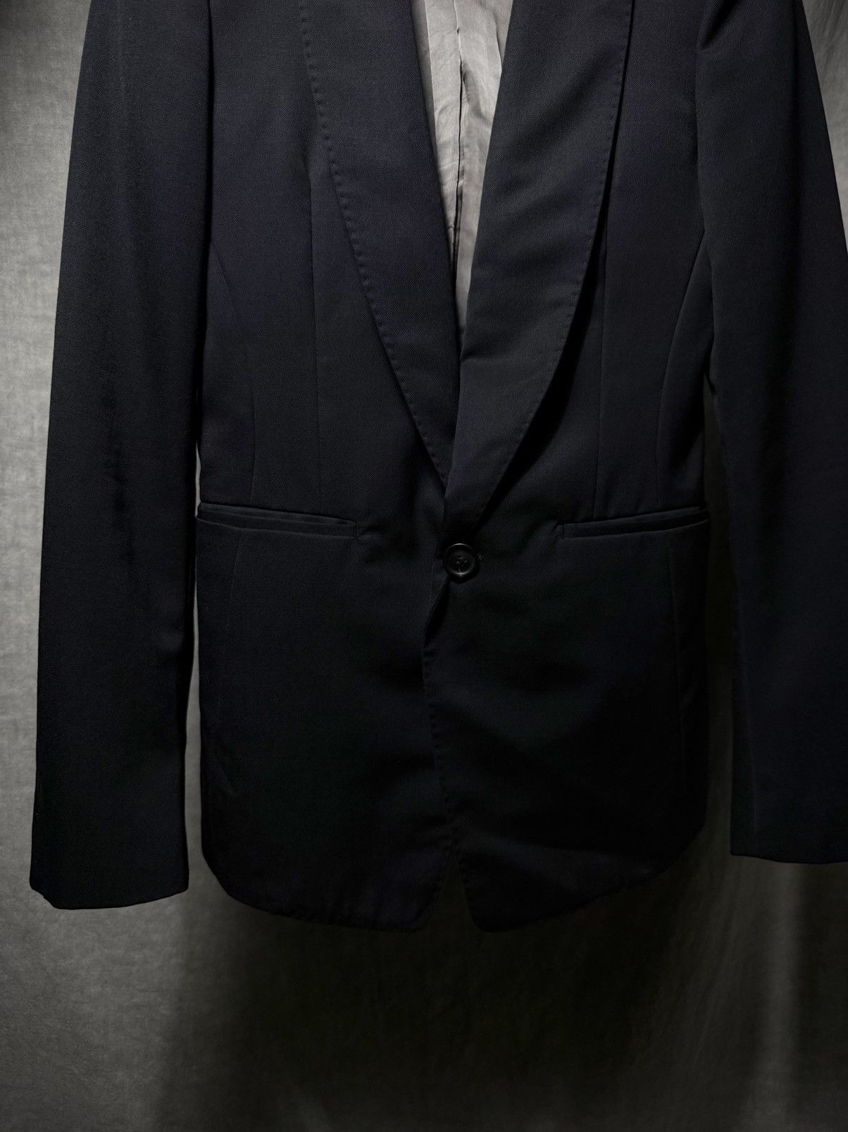 Julius Julius 08SS "Insanity In Industrial Inc" Gabardine Blazer Size US S / EU 44-46 / 1 - 3 Thumbnail
