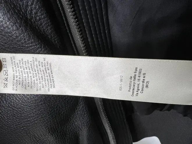 Rick Owens Rick Owens FW22 Strobe Leather Girdered Bomber Size US XS / EU 42 / 0 - 8 Thumbnail