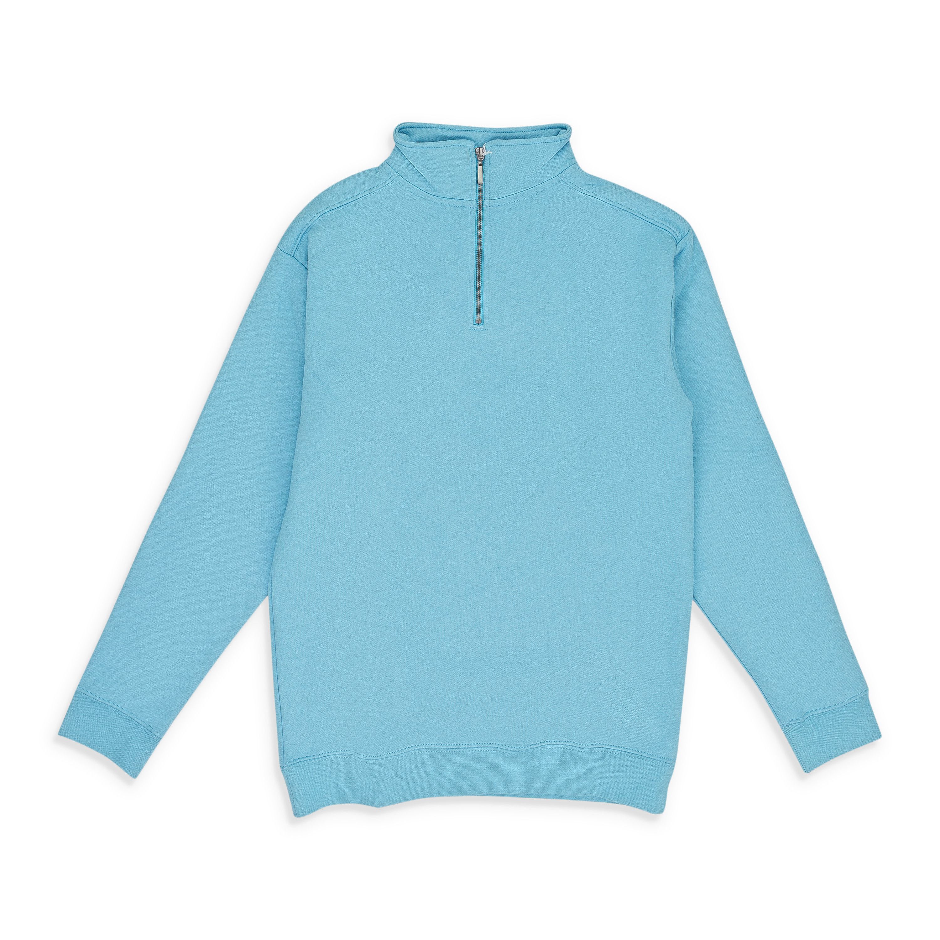 Sinclair Global Sinclair Global BABY BLUE QUARTER ZIP SWEATER SIZE XS Size US XS / EU 42 / 0 - 1 Thumbnail