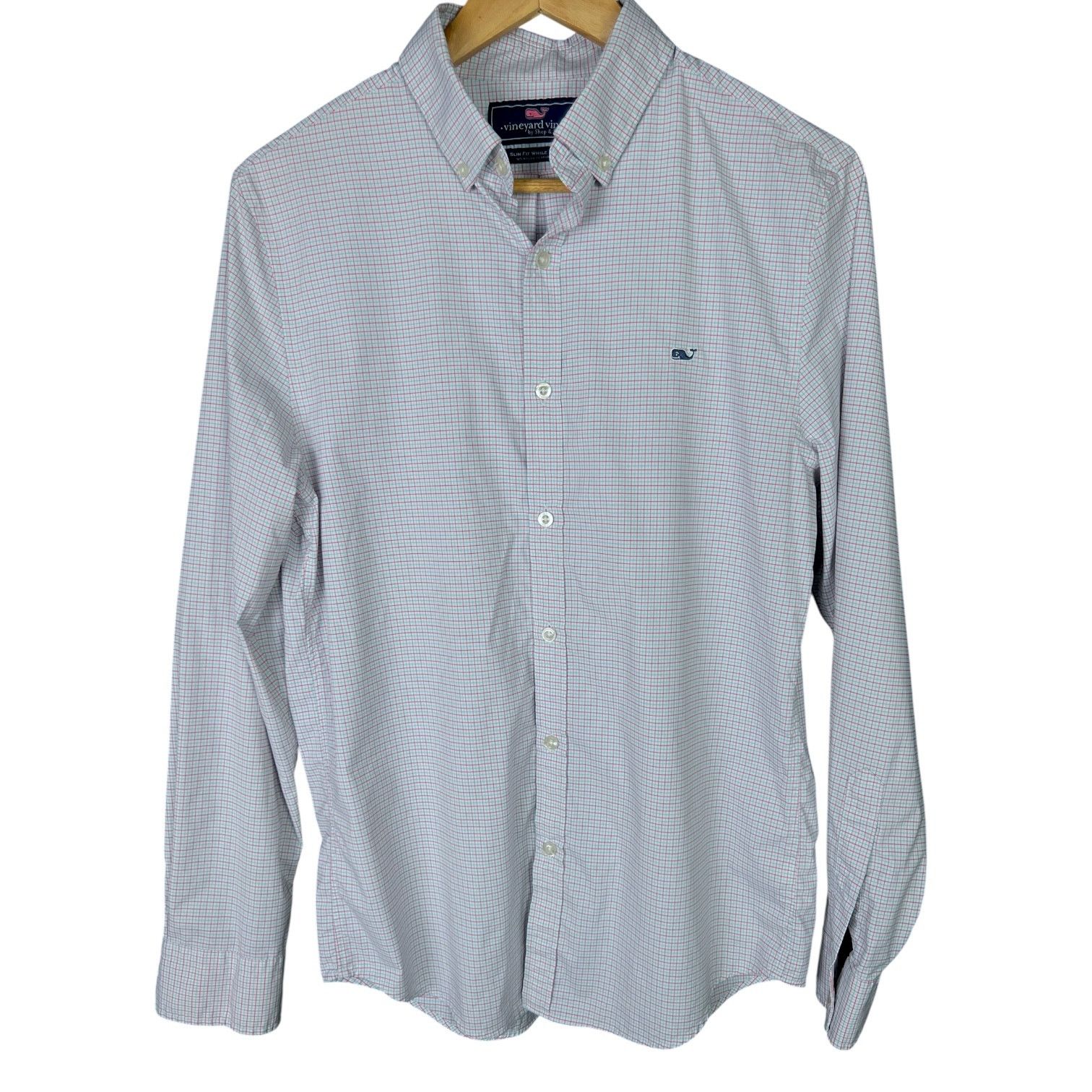 Vineyard Vines Men's Vineyard Vines Slim Fit Whale Shirt - S - $128 Retail Size US S / EU 44-46 / 1 - 1 Thumbnail