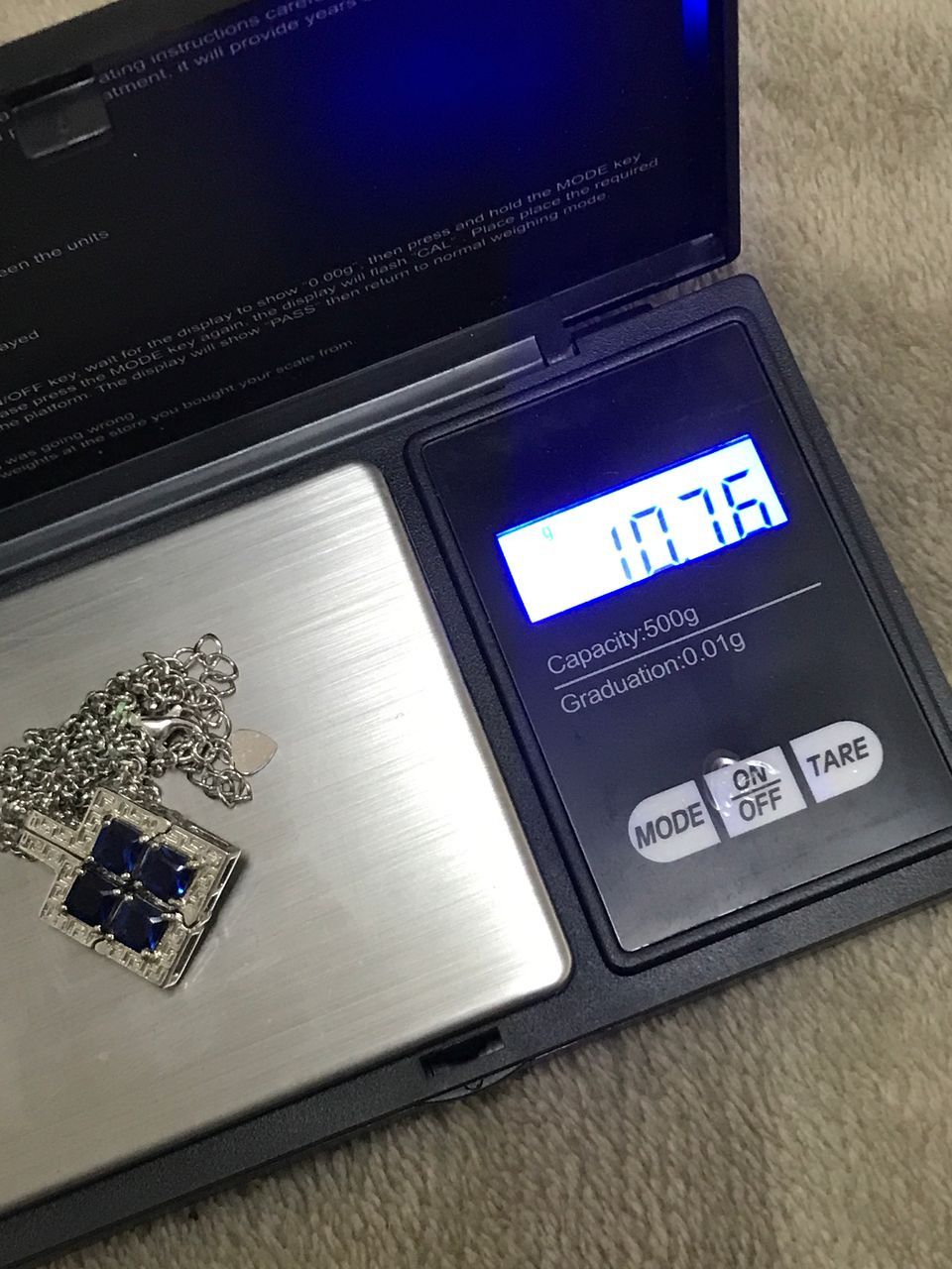 Japanese Brand × Sterling Silver Magnetic two-tone stone pendant silver chain Size ONE SIZE - 4 Thumbnail