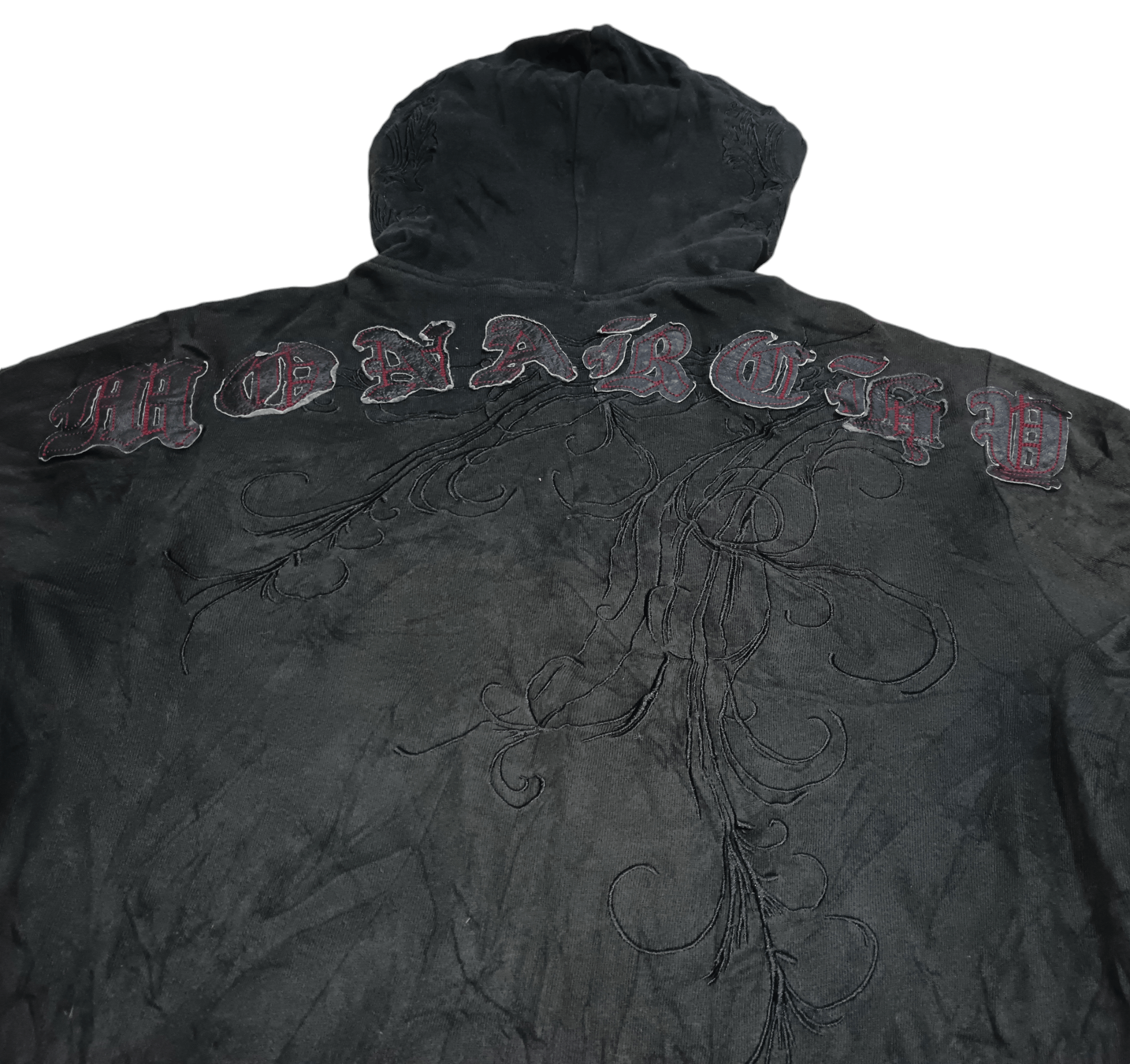 Japanese Brand × Monarchy MONARCHY EMBROIDERED REVERSIBLE HOODIE Size US L / EU 52-54 / 3 - 4 Thumbnail