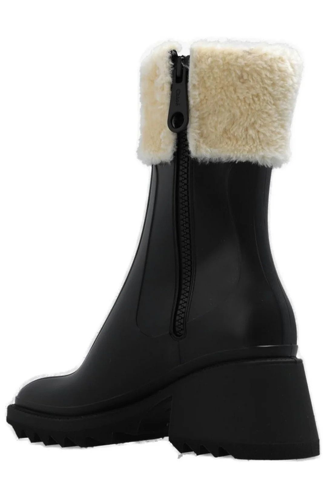 Chloe o1loc1c1024 Ankle Boots in Black/Beige Size US 8 / IT 38 - 2 Thumbnail