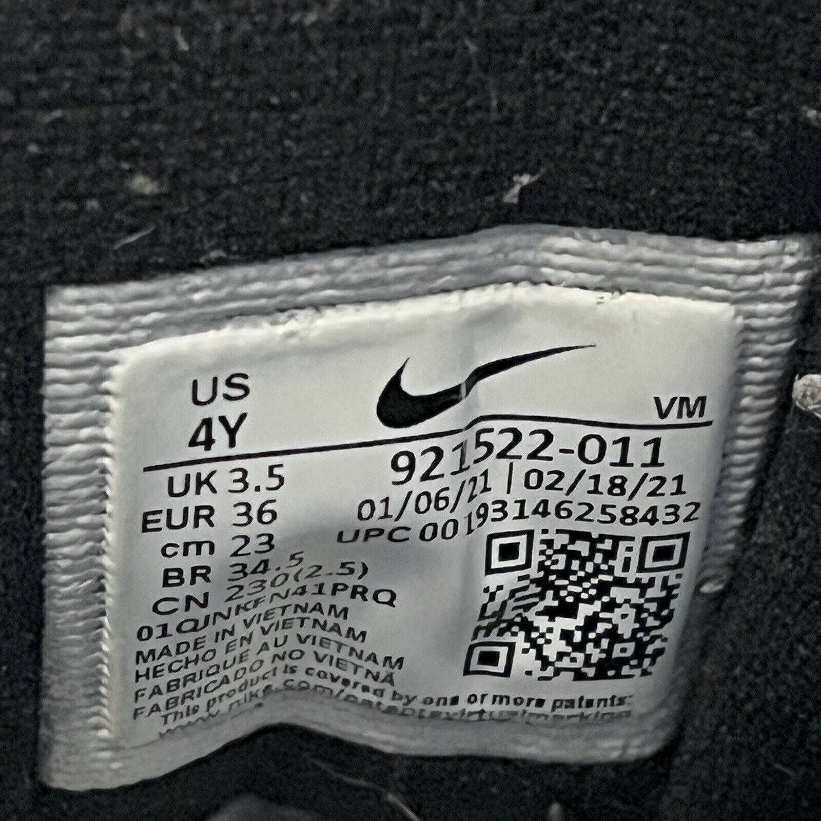 Nike 2021 Nike Air Max 97 GS Triple black 921522-011 4Y/ 5.5 Wmns Size US 5.5 / IT 35.5 - 8 Thumbnail