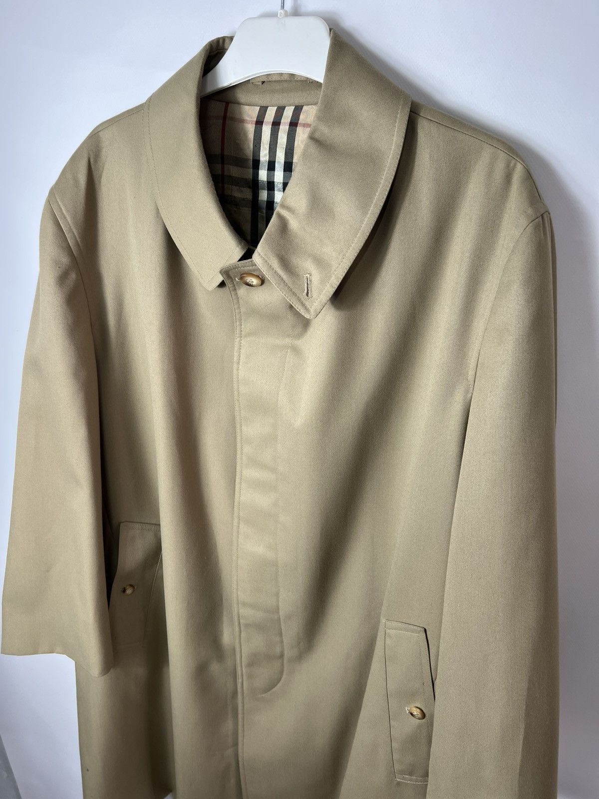 Burberry Vintage very rare luxury Burberry Beige Trench Coat Size US L / EU 52-54 / 3 - 3 Thumbnail
