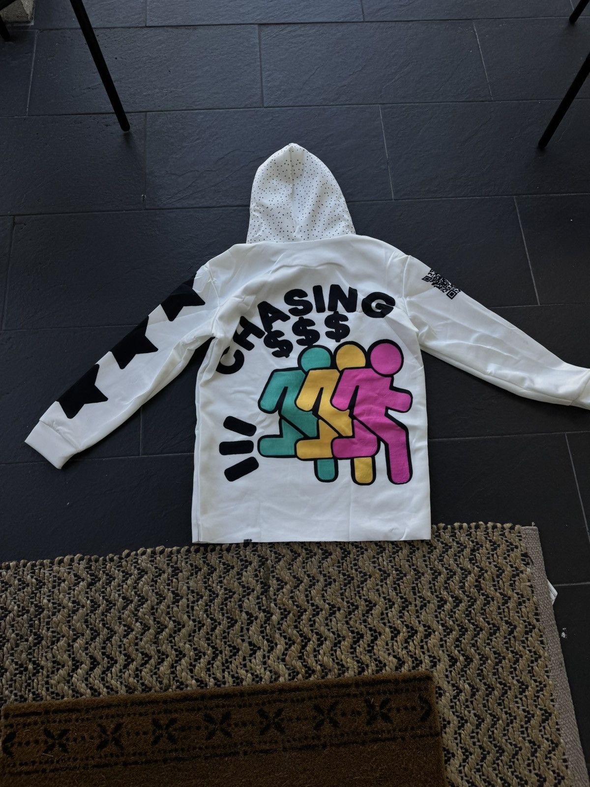 Designer × Vintage F*** Money Printed Casual street hoodie Size US M / EU 48-50 / 2 - 2 Thumbnail