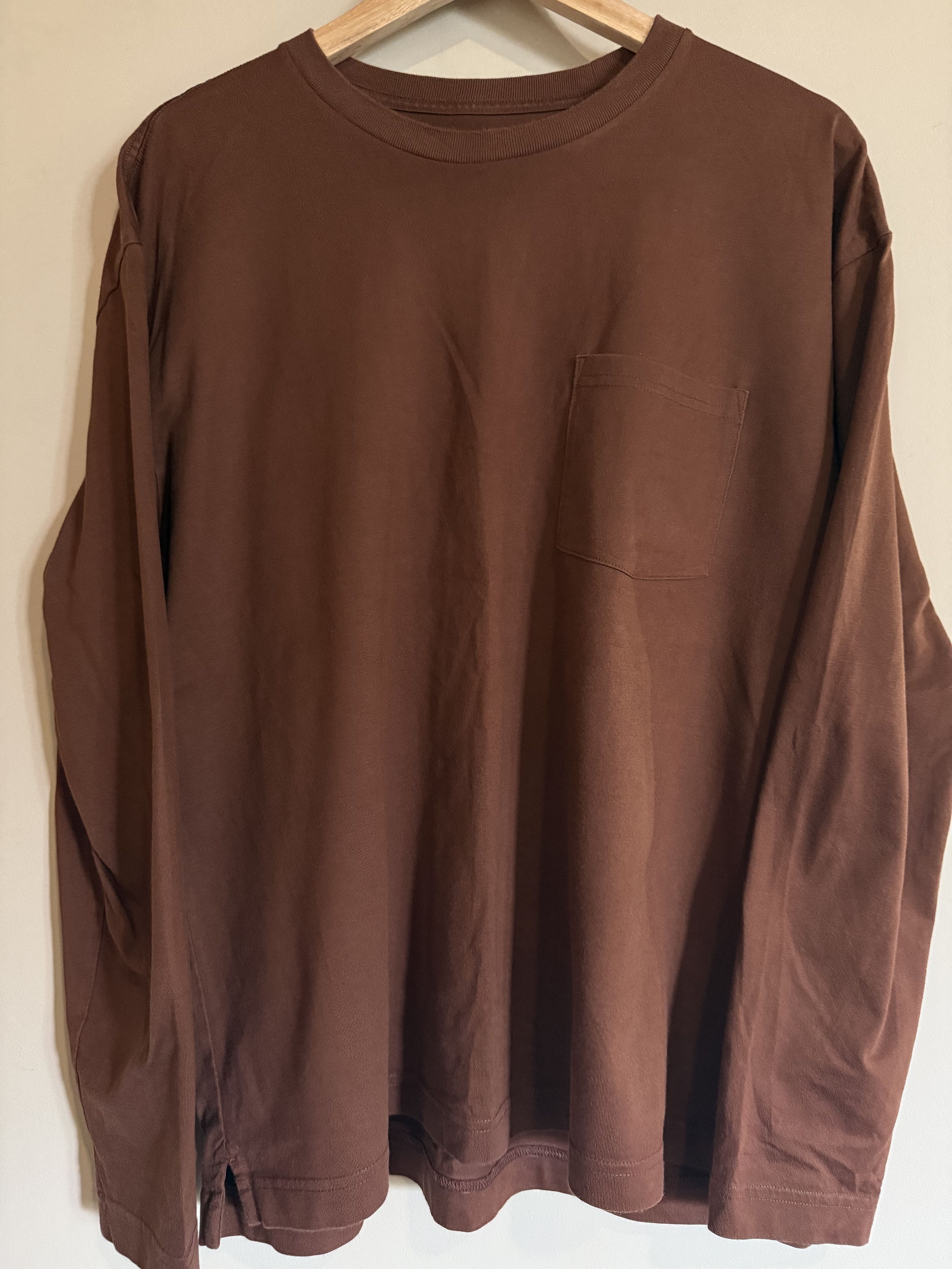 Banana Republic Banana Republic L/S Copper Pocket T-Shirt Size US L / EU 52-54 / 3 - 1 Thumbnail