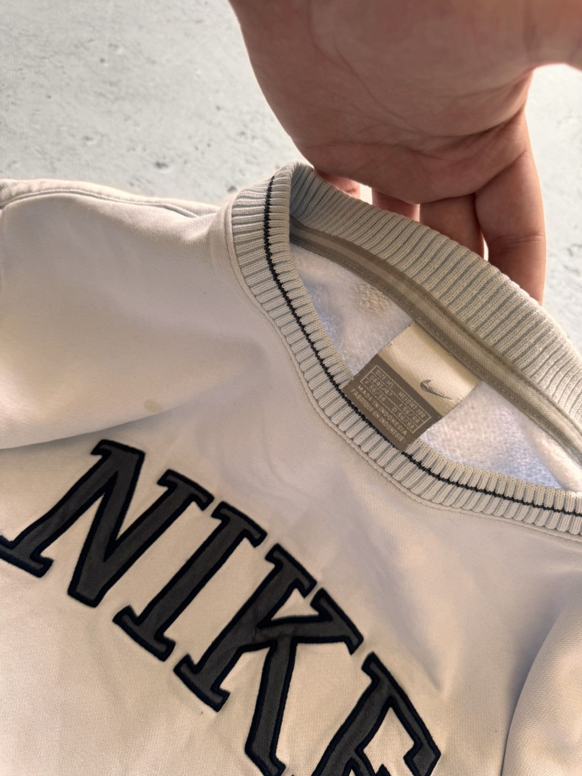 Nike × Vintage NIKE VINTAGE CENTER LOGO OVERSIZE BOXY SWEATSHIRT Size US XL / EU 56 / 4 - 5 Thumbnail