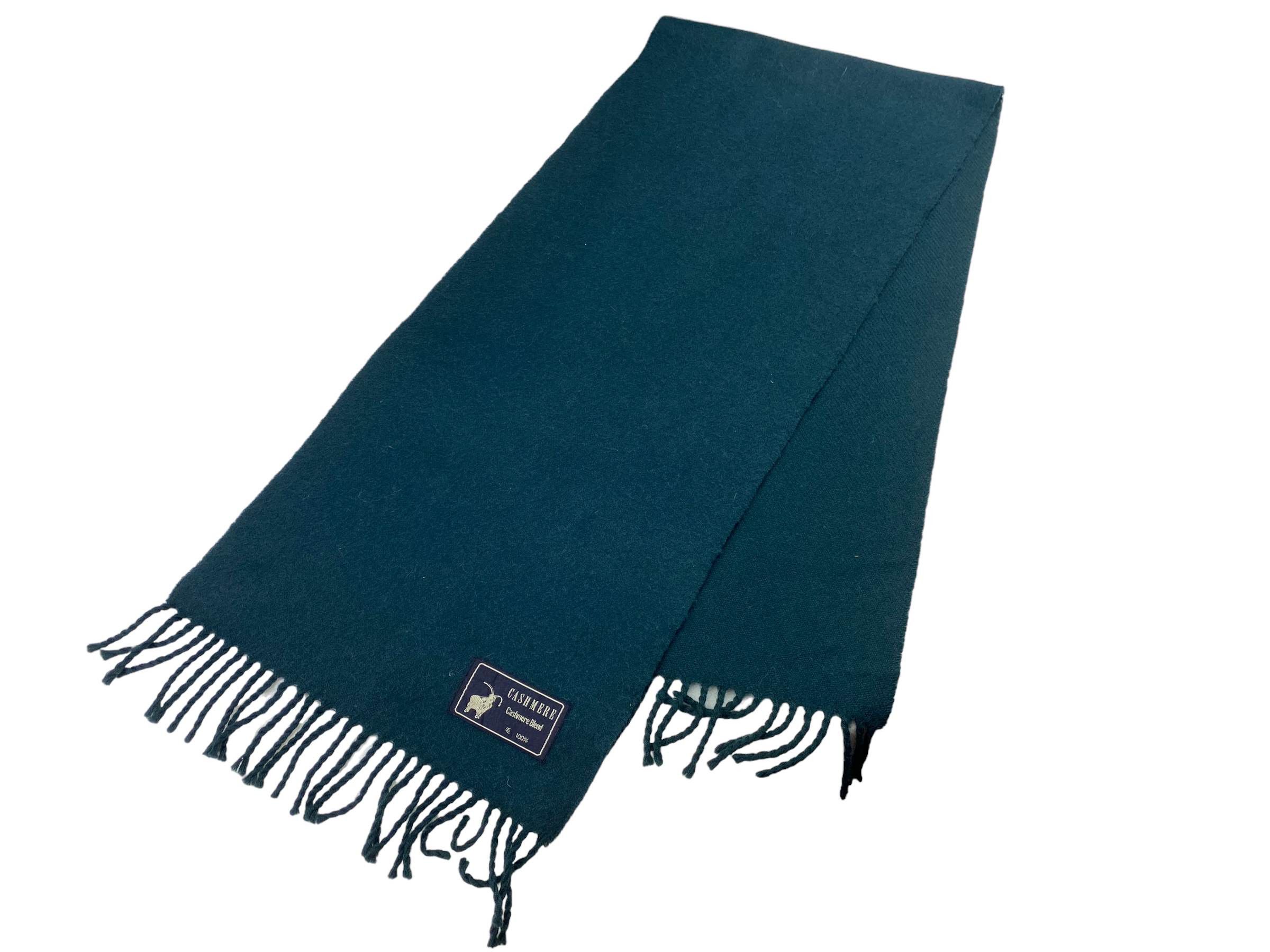 Vintage Vintage Pure Cashmere Scarf - Soft Luxe Winter Accessory Size ONE SIZE - 2 Thumbnail