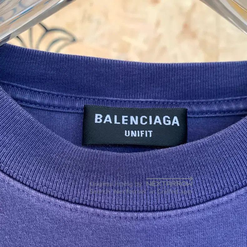 Balenciaga Balenciaga Alphabet Printed Retro Knit Short Sleeve T-Shir Size US XXS / EU 40 - 2 Thumbnail