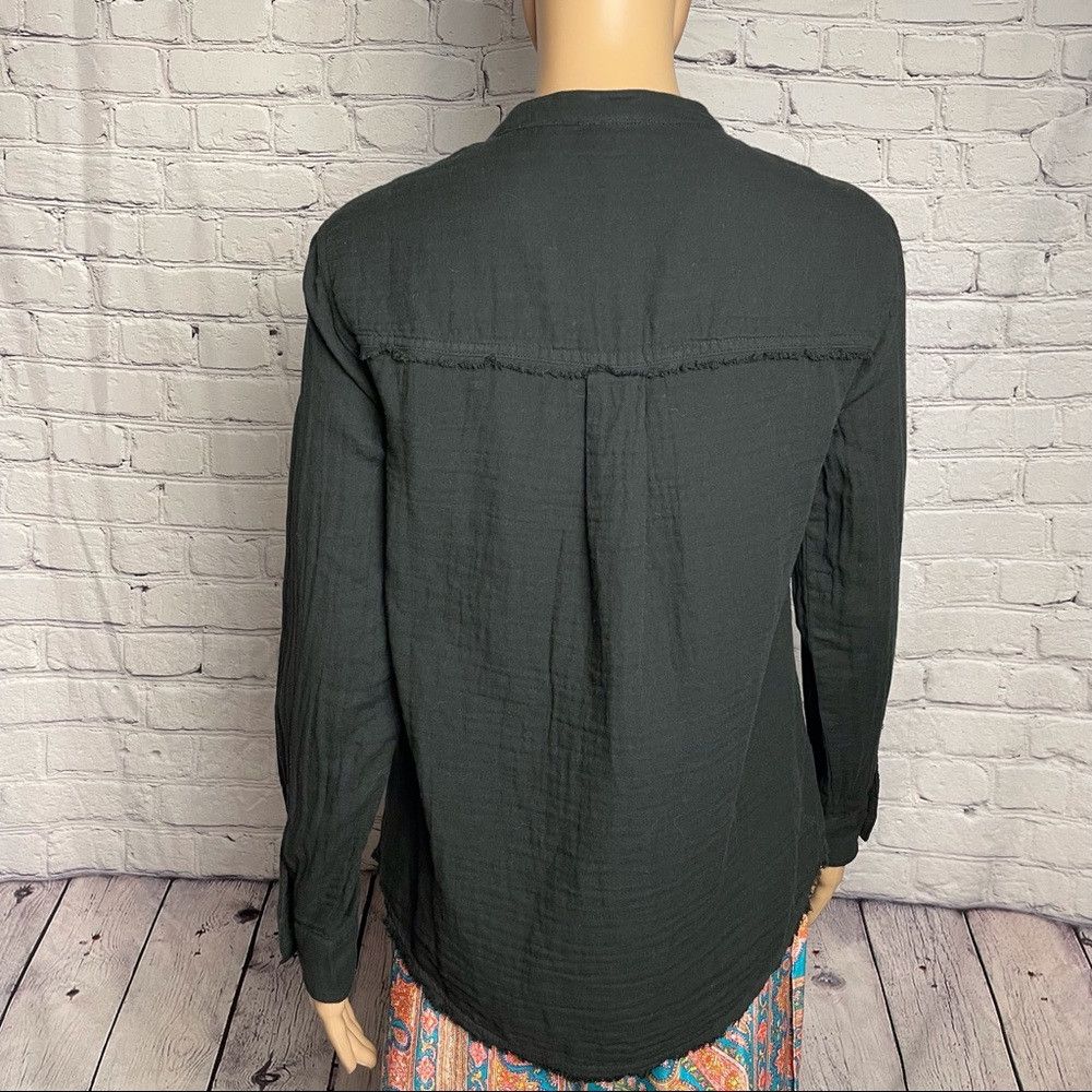 Splendid NWT New $118 Splendid Double Cloth Button Up Cotton Shirt B Size XS / US 0-2 / IT 36-38 - 6 Thumbnail