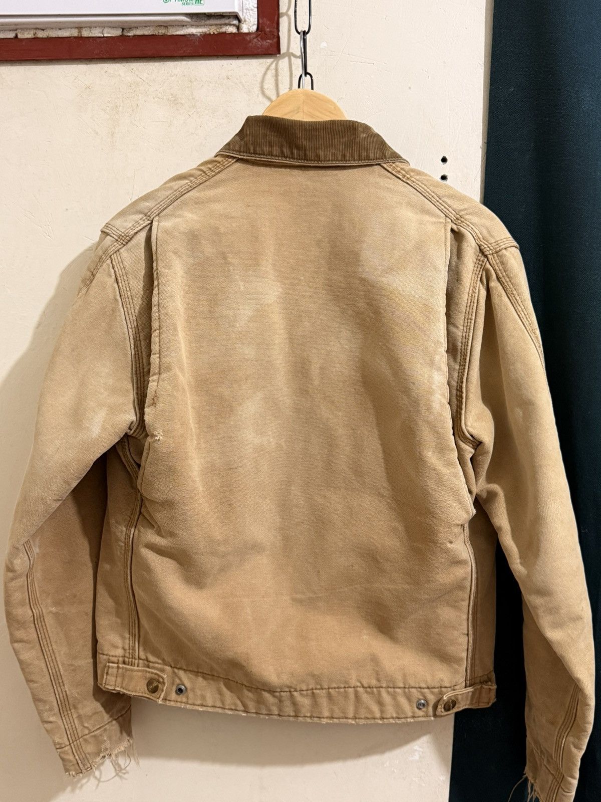 Carhartt Vintage 80s Carhartt Detroit Jacket 6BLJ BRN 🤎 Size US S / EU 44-46 / 1 - 5 Thumbnail