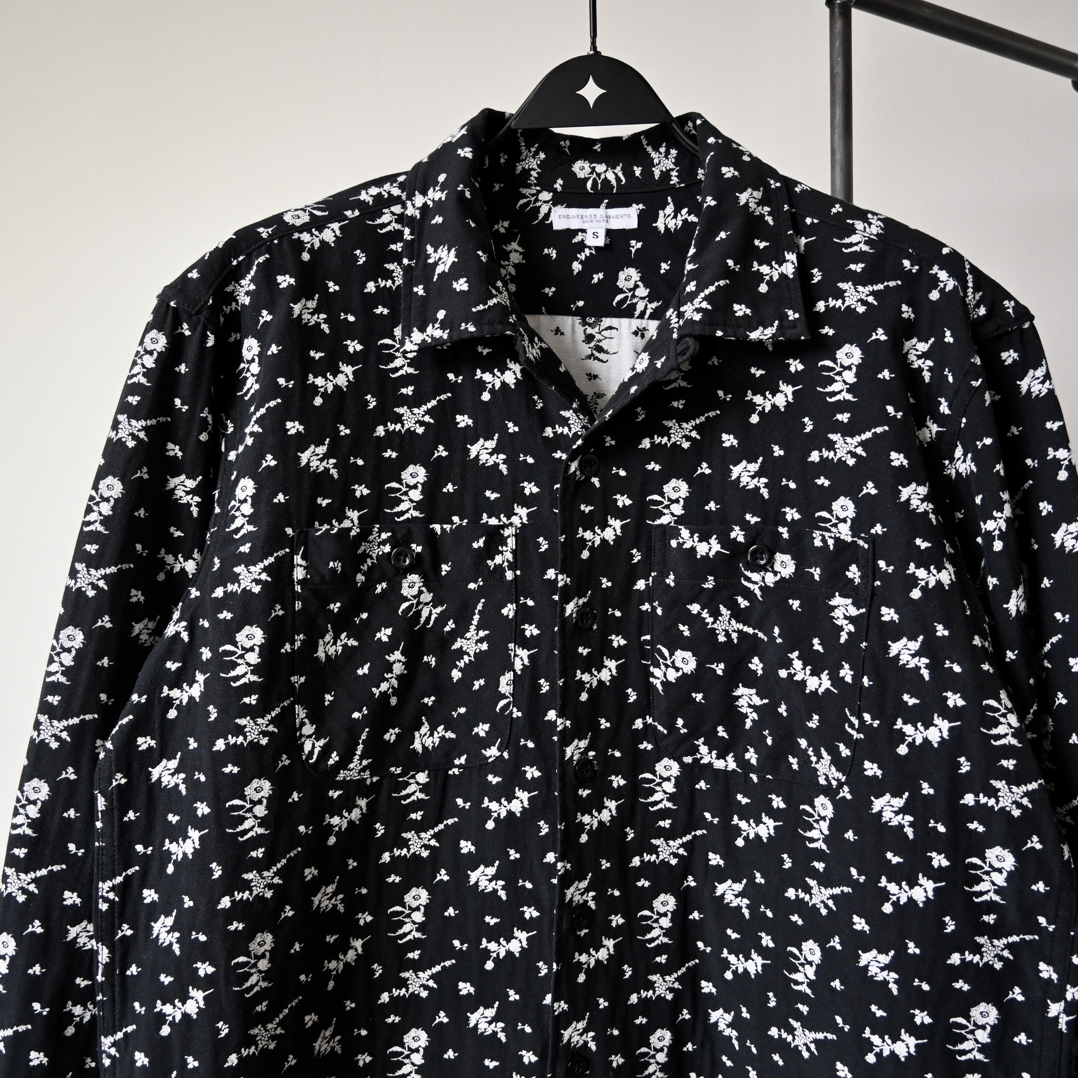 Engineered Garments Engineered Garments floral jacquard boxy shirt, oversized Size US M / EU 48-50 / 2 - 8 Thumbnail