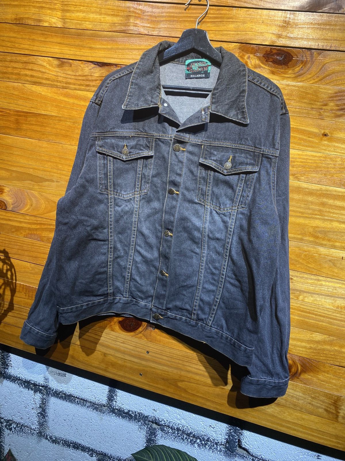 Japanese Brand Vintage Jeans Garam Black Denim Jacket (Unisex) Size US XL / EU 56 / 4 - 2 Thumbnail