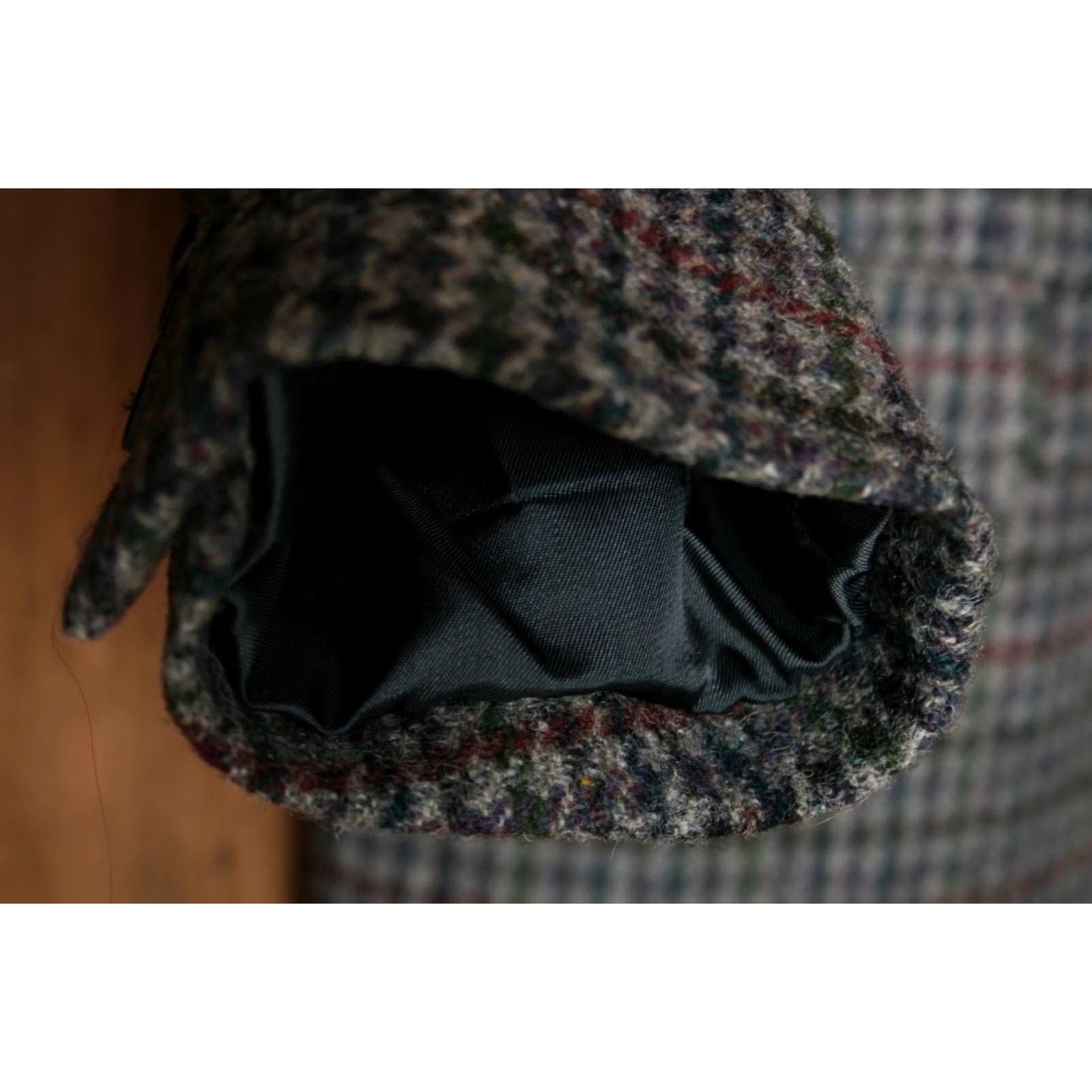 Lands' End Lands' End Houndstooth 100% Wool 3-Button Blazer Sport Coat Sz. 41L Men Jacket/Coat Long Multicolor Wool 3-Button Sports Coat Size 42R - 6 Thumbnail