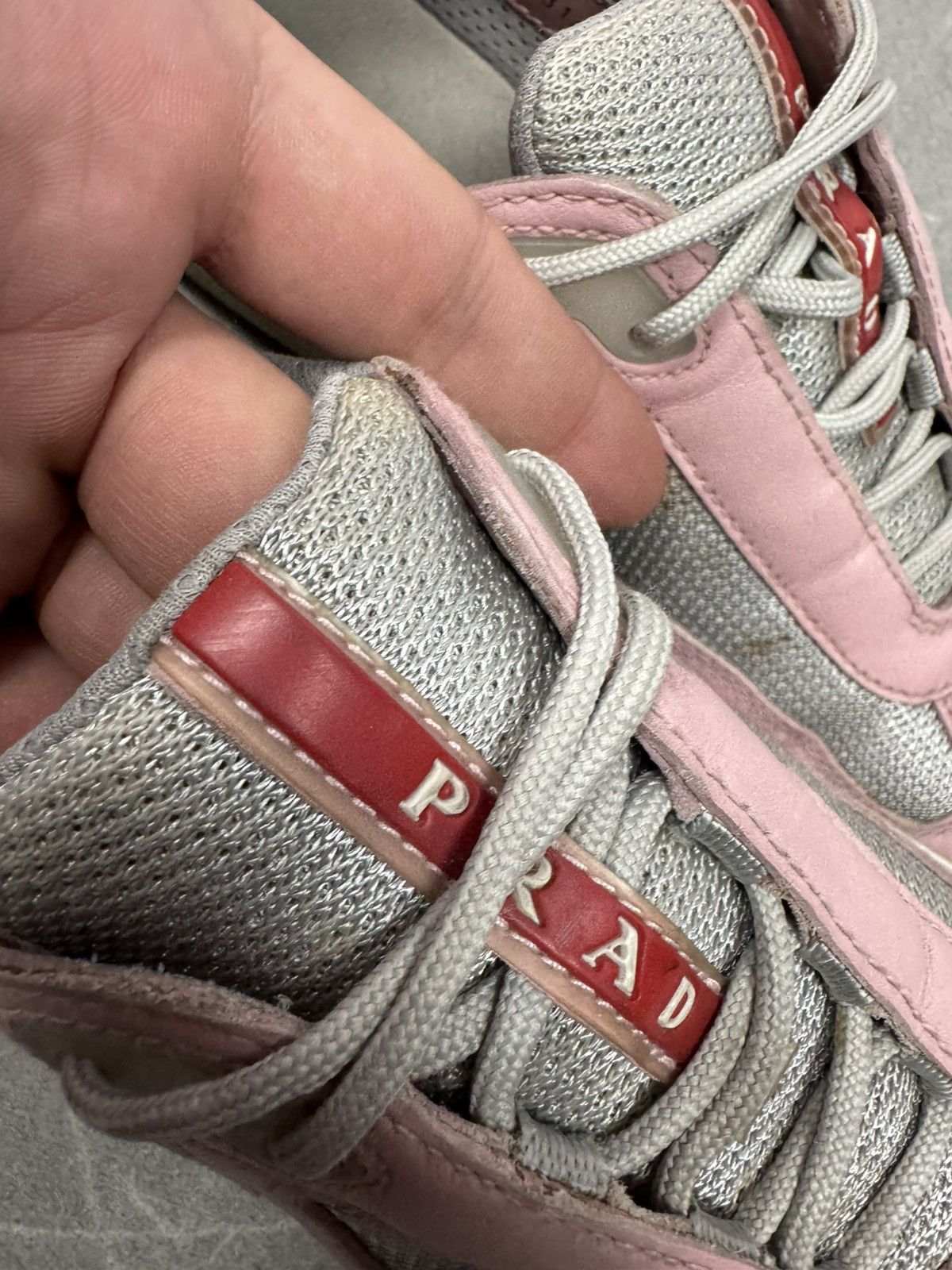 Prada Prada American Cups Rose Size 38,5 Size US 6 / IT 36 - 8 Thumbnail