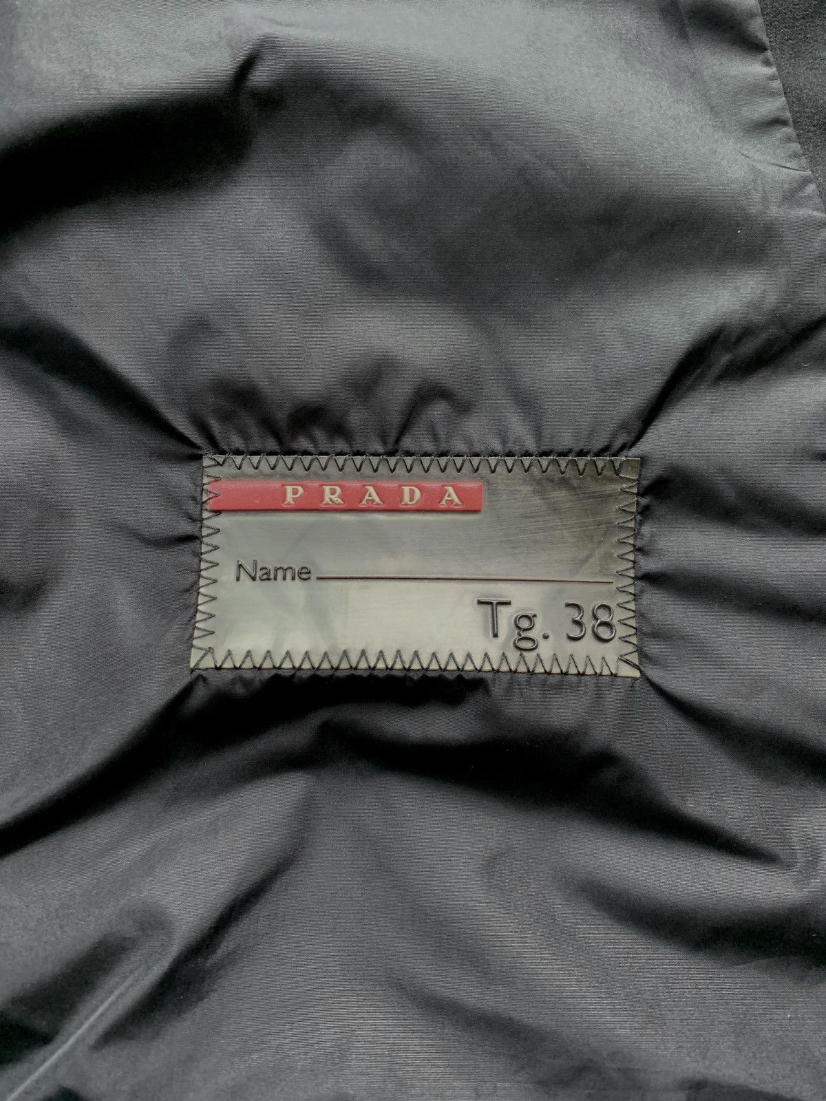 Prada FREE TAX! 2000s Red Tab Halfzip Polyester Jacket Size US S / EU 44-46 / 1 - 11 Thumbnail
