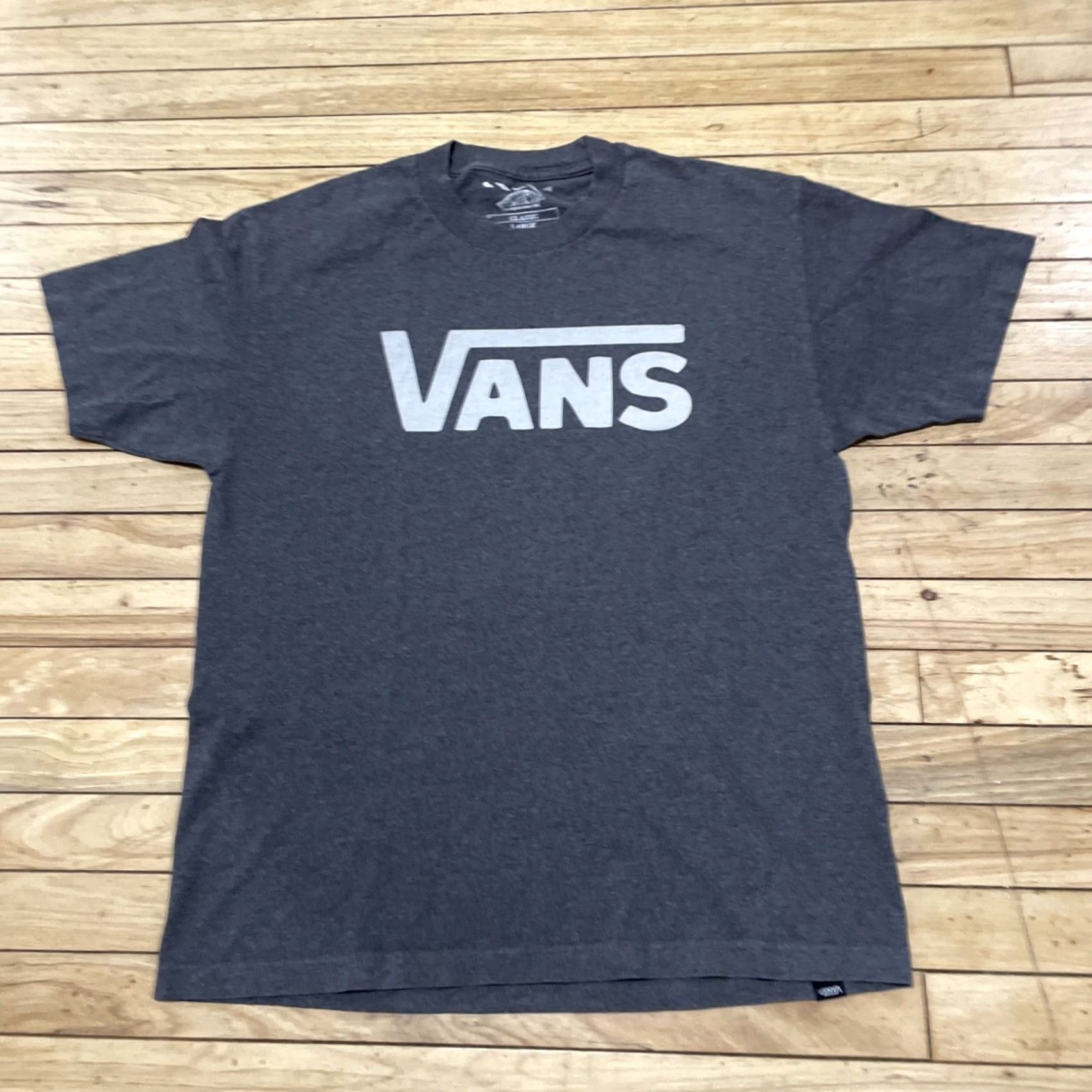 Vans VANS Classic Fit Shirt Men L Gray Skater Off The Wall Y2k Streetwear Beach L Shirt Size US L / EU 52-54 / 3 - 3 Thumbnail