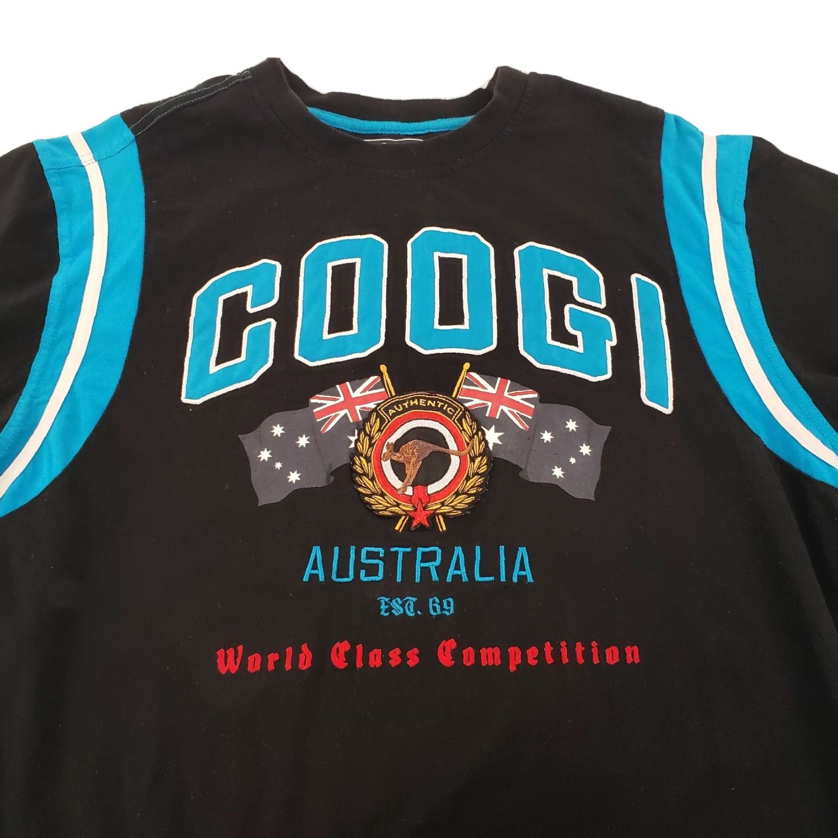 Coogi VINTAGE COOGI World Class Competition Embroidered Shirt - Adult XL Black Short Sleeve Mens XL Crew Neck T-Shirt Hip Hop 90s Size US XL / EU 56 / 4 - 4 Thumbnail