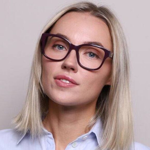 Gucci 🕶️ New Gucci GG1340O 004 Eyeglasses - Burgundy Frame Size ONE SIZE - 3 Thumbnail