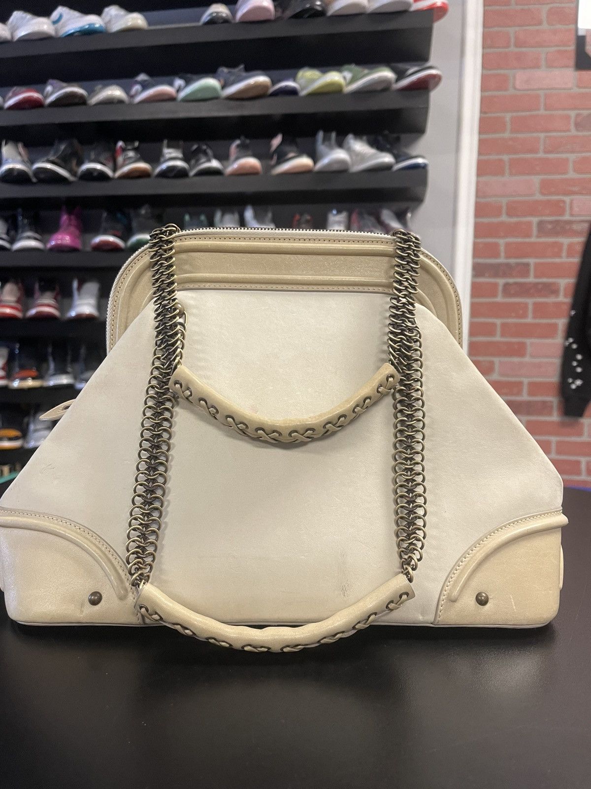 Dior Christian Dior Nubuck Medium Jeanne Frame Bag Authentic Size ONE SIZE - 6 Thumbnail