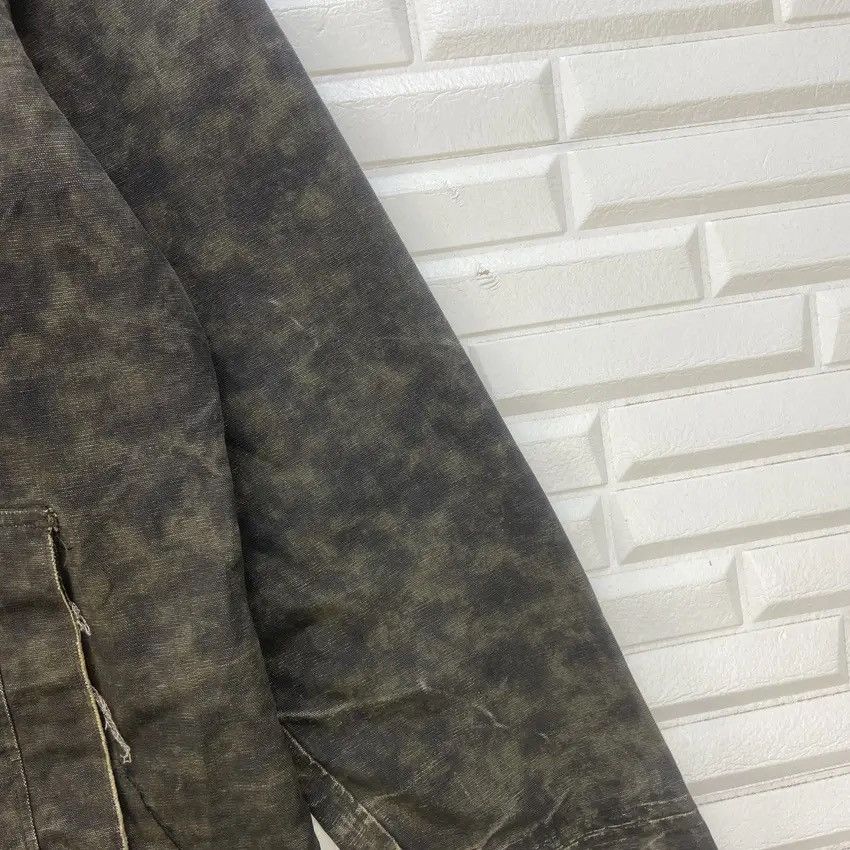 Woolrich Woolen Mills Vtg Woolrich Camouflage Distressed Double Breasted Jacket Size US M / EU 48-50 / 2 - 12 Thumbnail