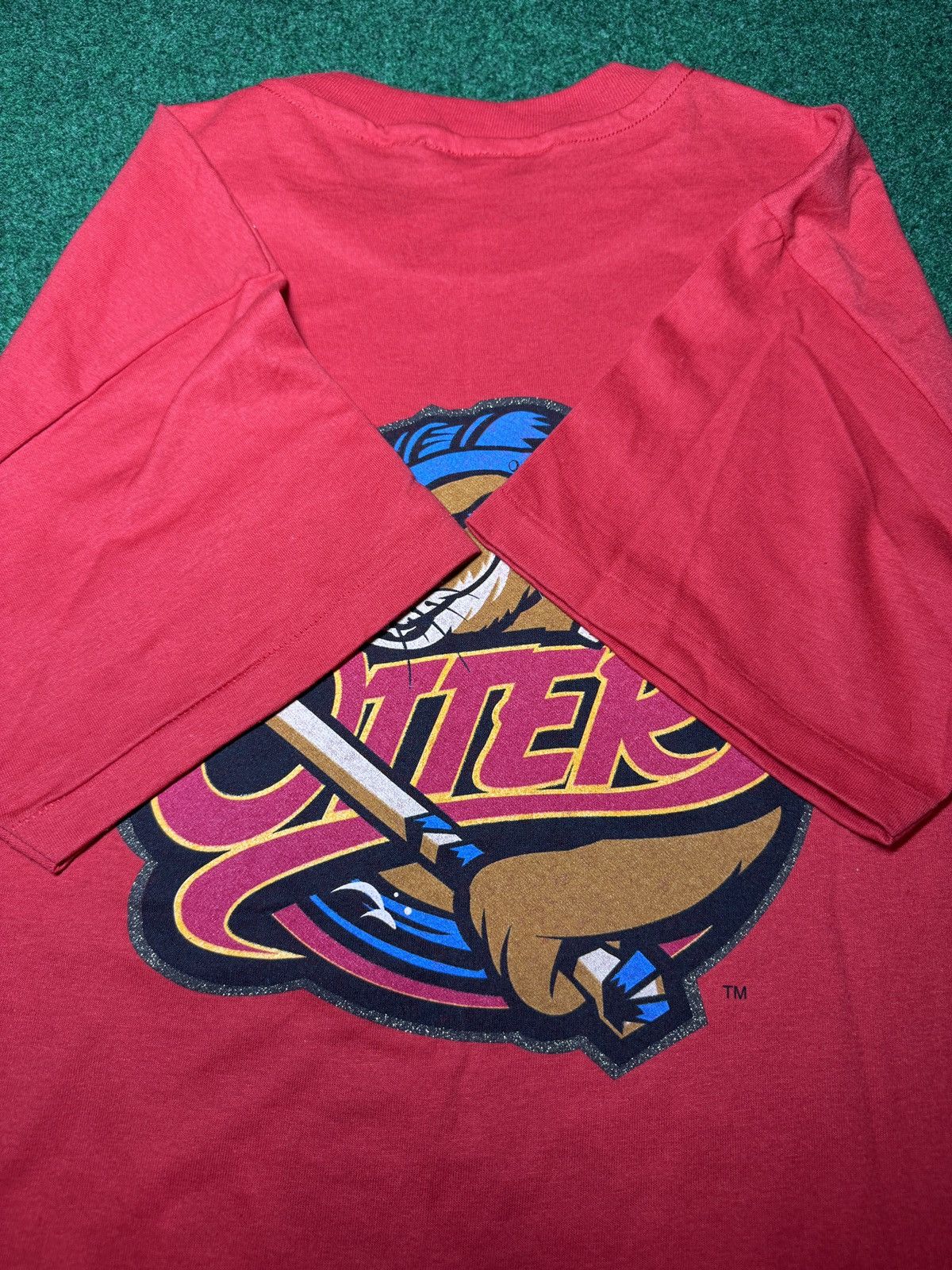 Vintage Vintage Erie Otters Hockey 90s Single Stitch Lrg T Shirt Size US L / EU 52-54 / 3 - 6 Thumbnail