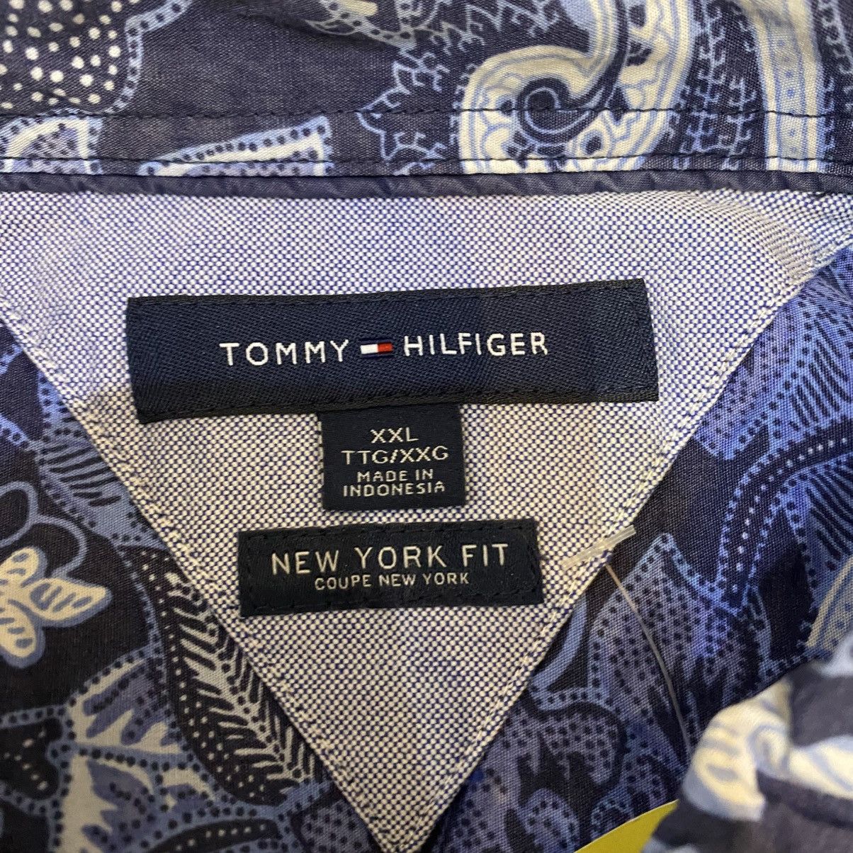Tommy Hilfiger Tommy Hilfger Batik Indonesia Button Ups Shirts Size US XXL / EU 58 / 5 - 11 Thumbnail
