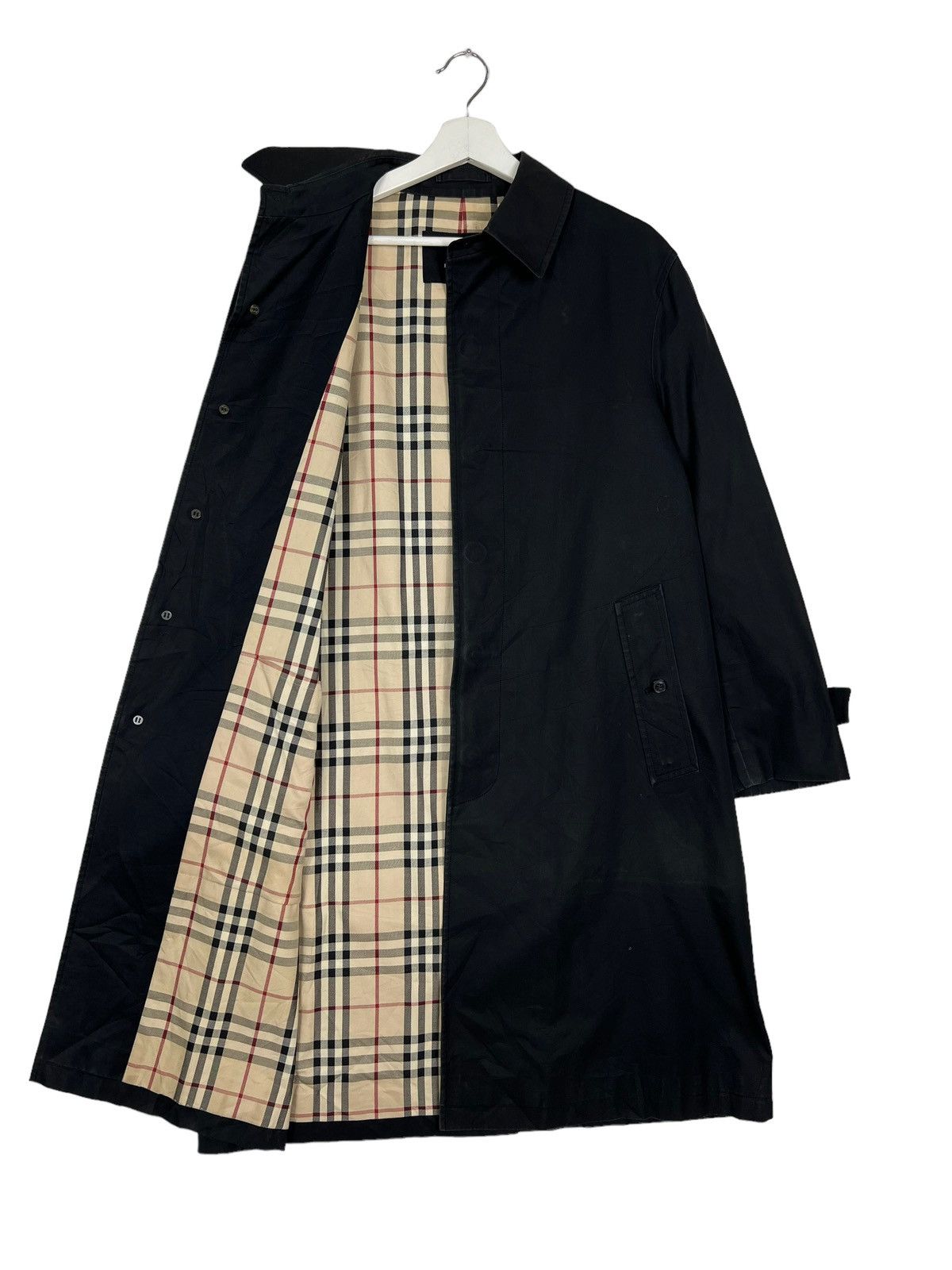 Burberry 🔥 BURBERRY NOVA CHECK LINING TRENCH COAT Size US M / EU 48-50 / 2 - 1 Thumbnail
