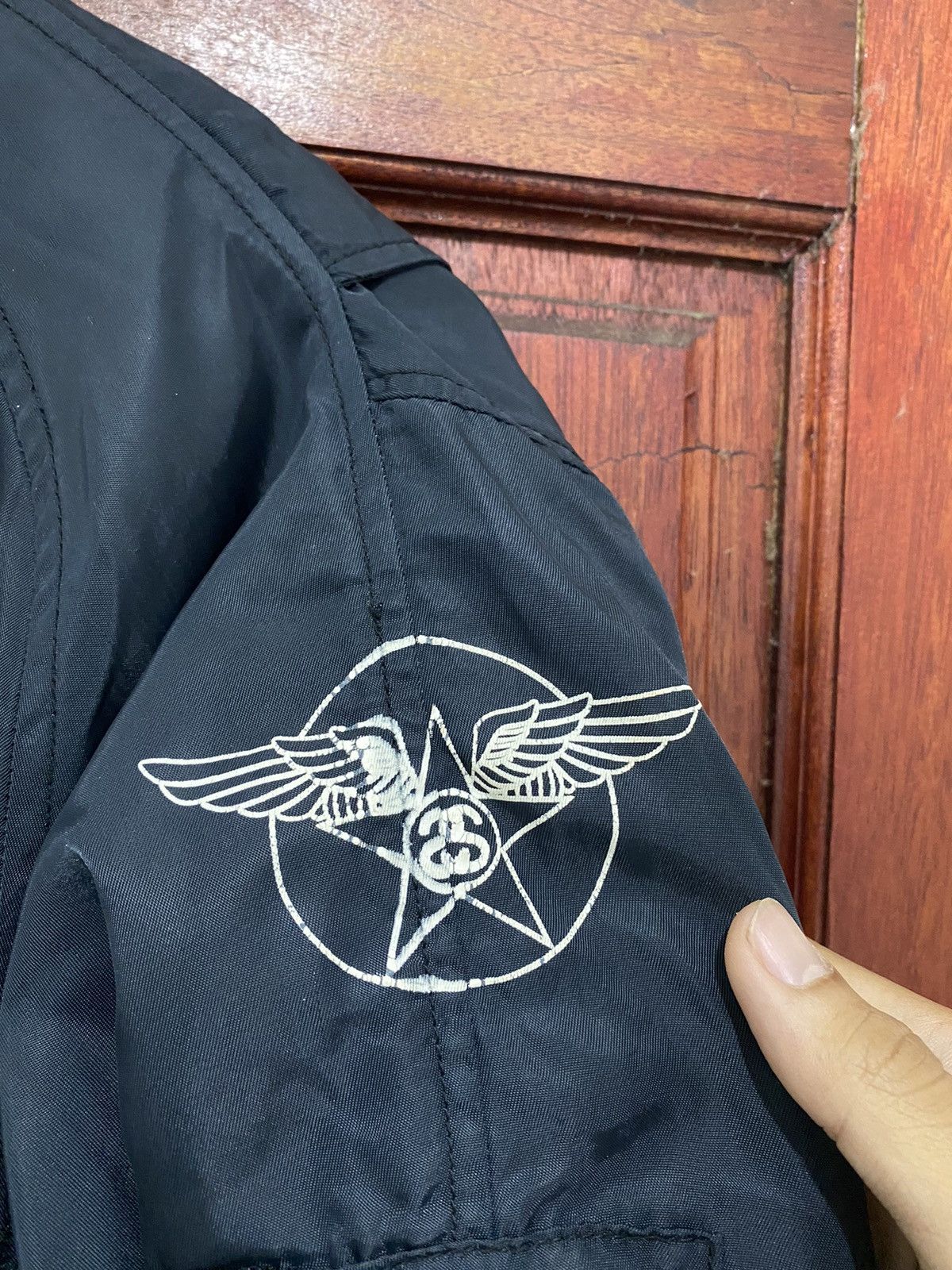 Stussy Stussy Ma-1 Nylon Bomber Jacket Size US L / EU 52-54 / 3 - 5 Thumbnail