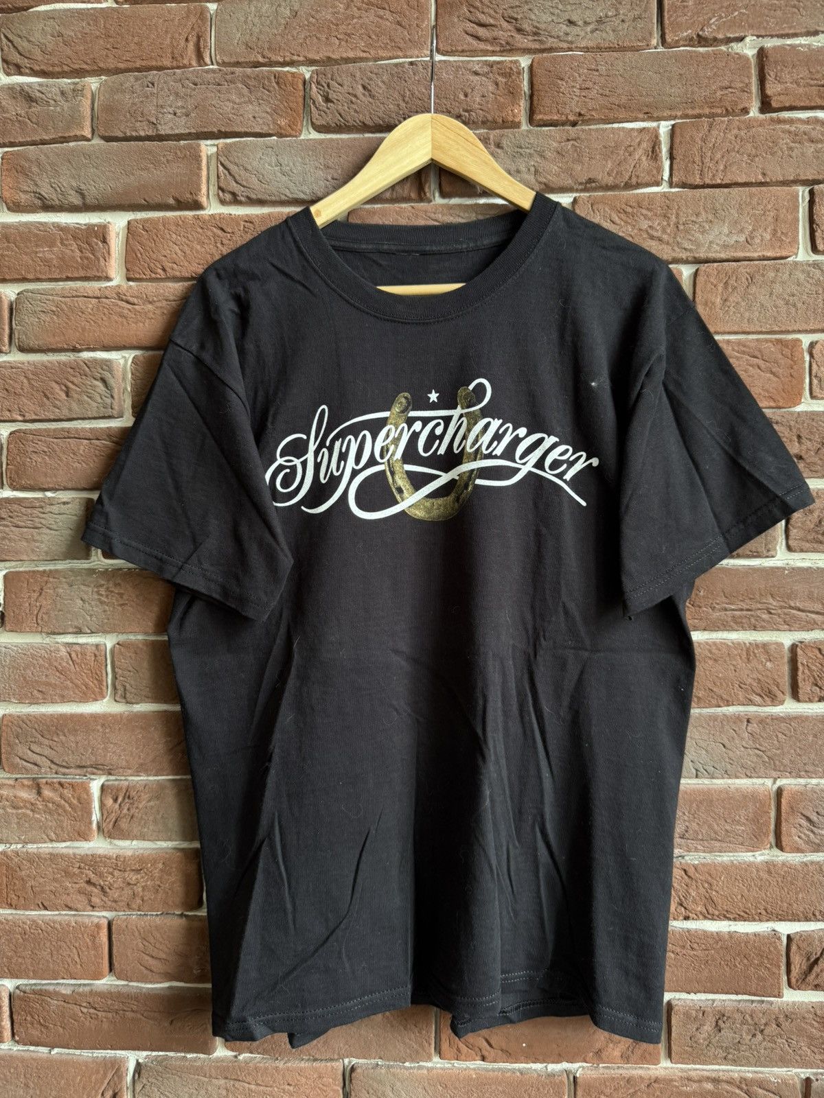 Band Tees × Vintage vintage 00s Supercharger How We Roll Stoner Rock Band Tee L Size US M / EU 48-50 / 2 - 1 Thumbnail