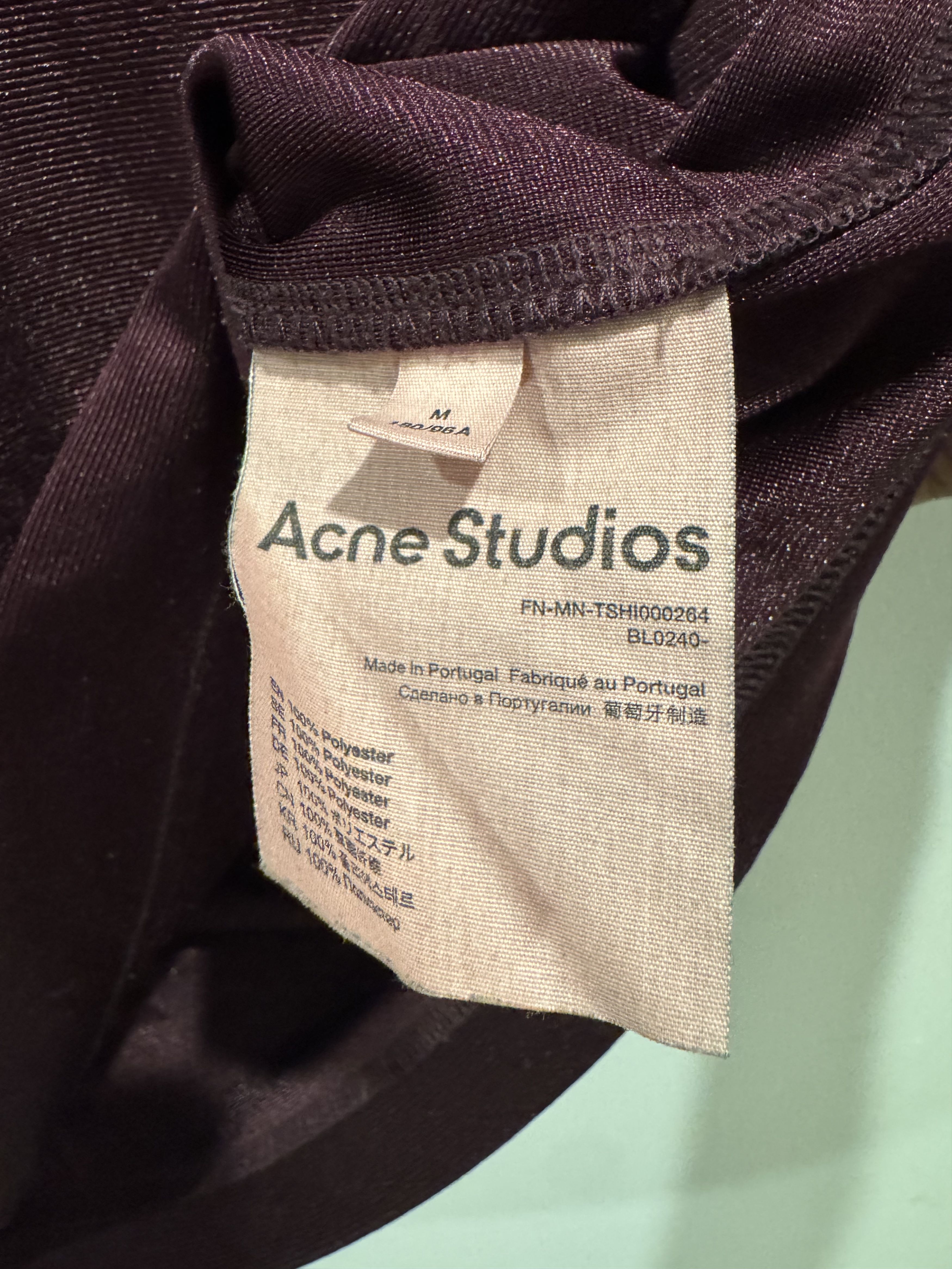 Acne Studios Acne Studios Mock Neck Shirt Size US M / EU 48-50 / 2 - 5 Thumbnail